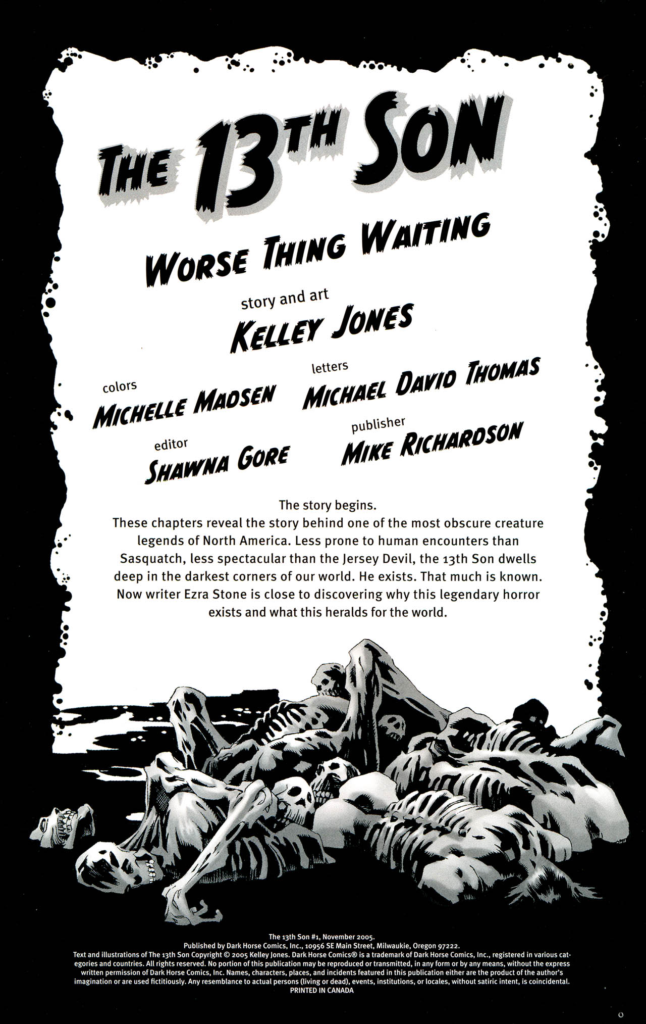 Read online The 13th Son comic -  Issue #1 - 2