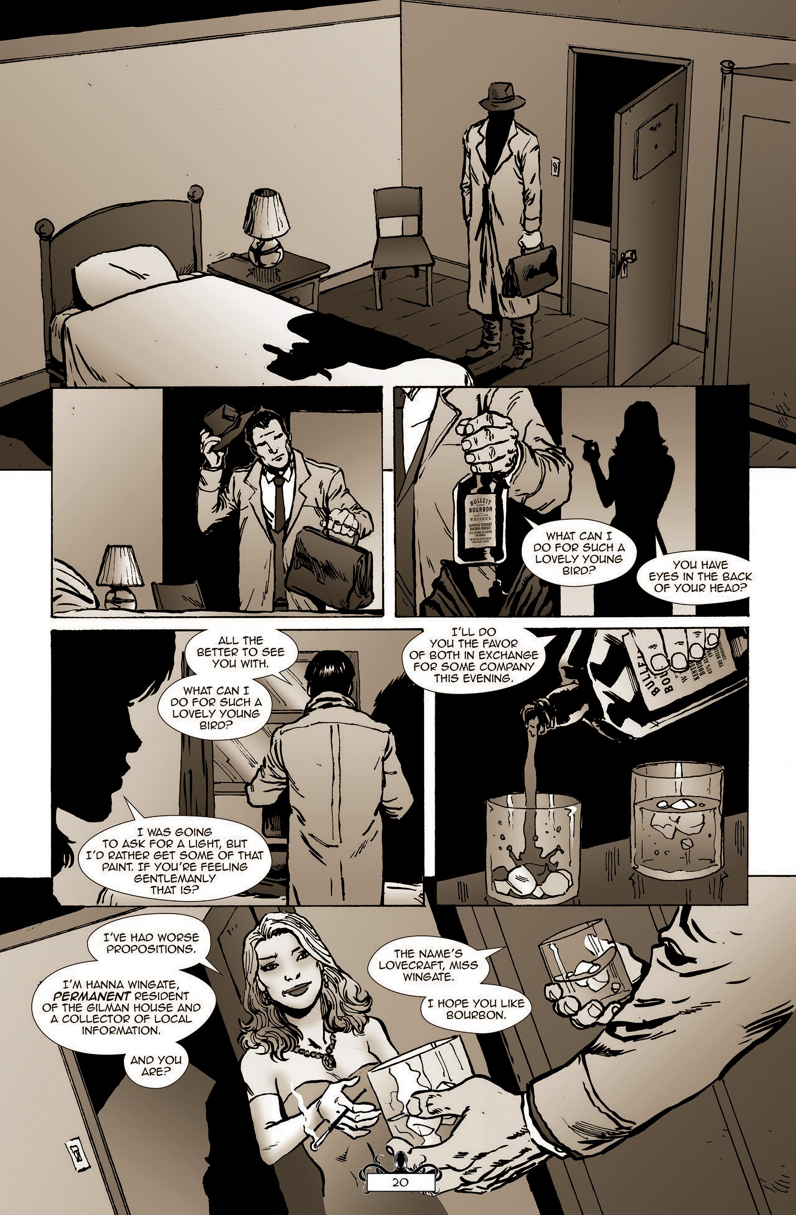 Read online Lovecraft P.I. - A Shot in the Dark comic -  Issue # TPB - 22