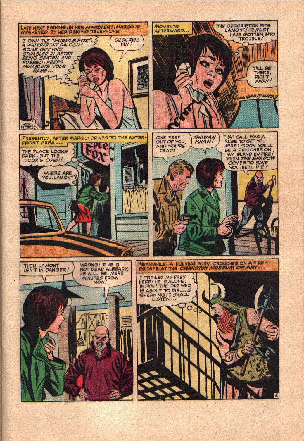 Read online The Shadow (1964) comic -  Issue #6 - 15