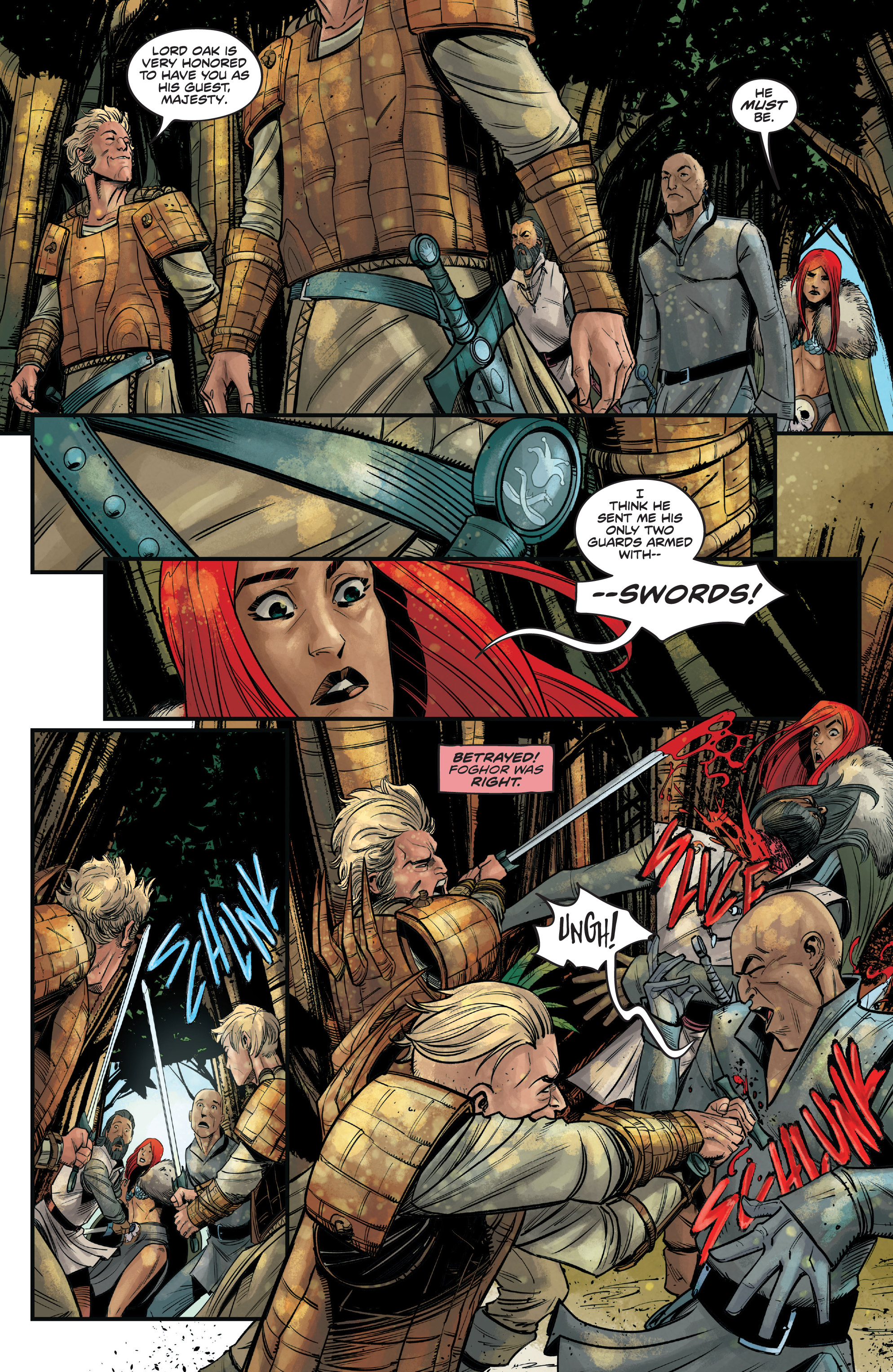 Read online Red Sonja (2019) comic -  Issue #8 - 21
