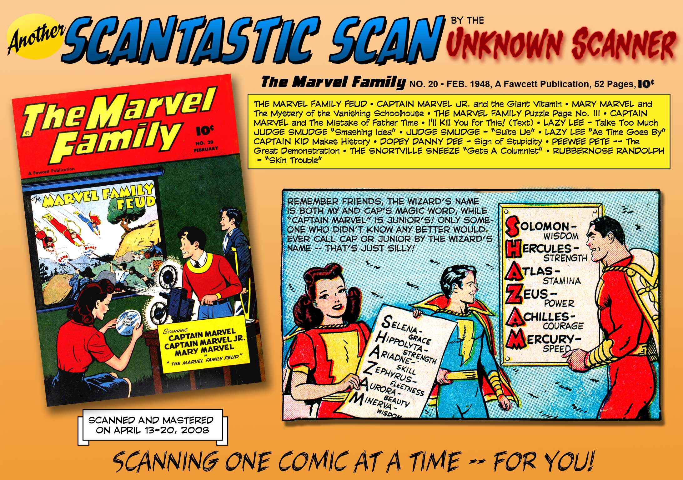 Read online The Marvel Family comic -  Issue #20 - 53