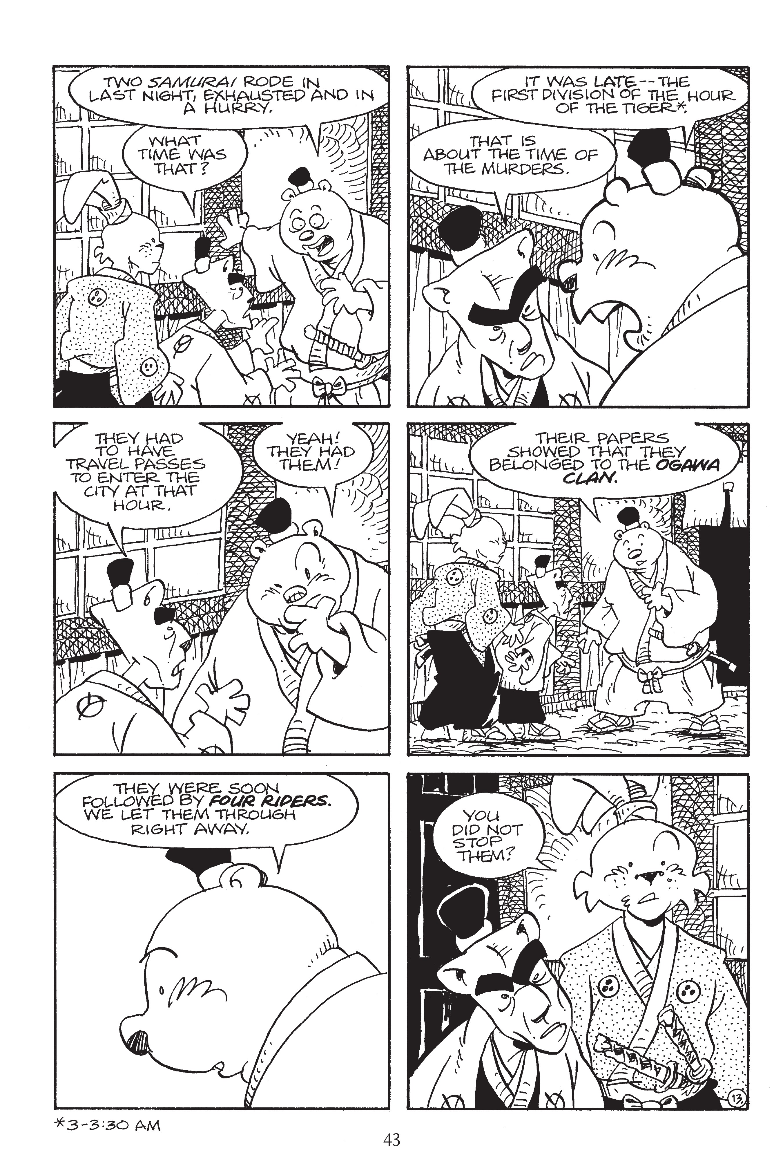 Read online Usagi Yojimbo: The Hidden comic -  Issue # _TPB (Part 1) - 43