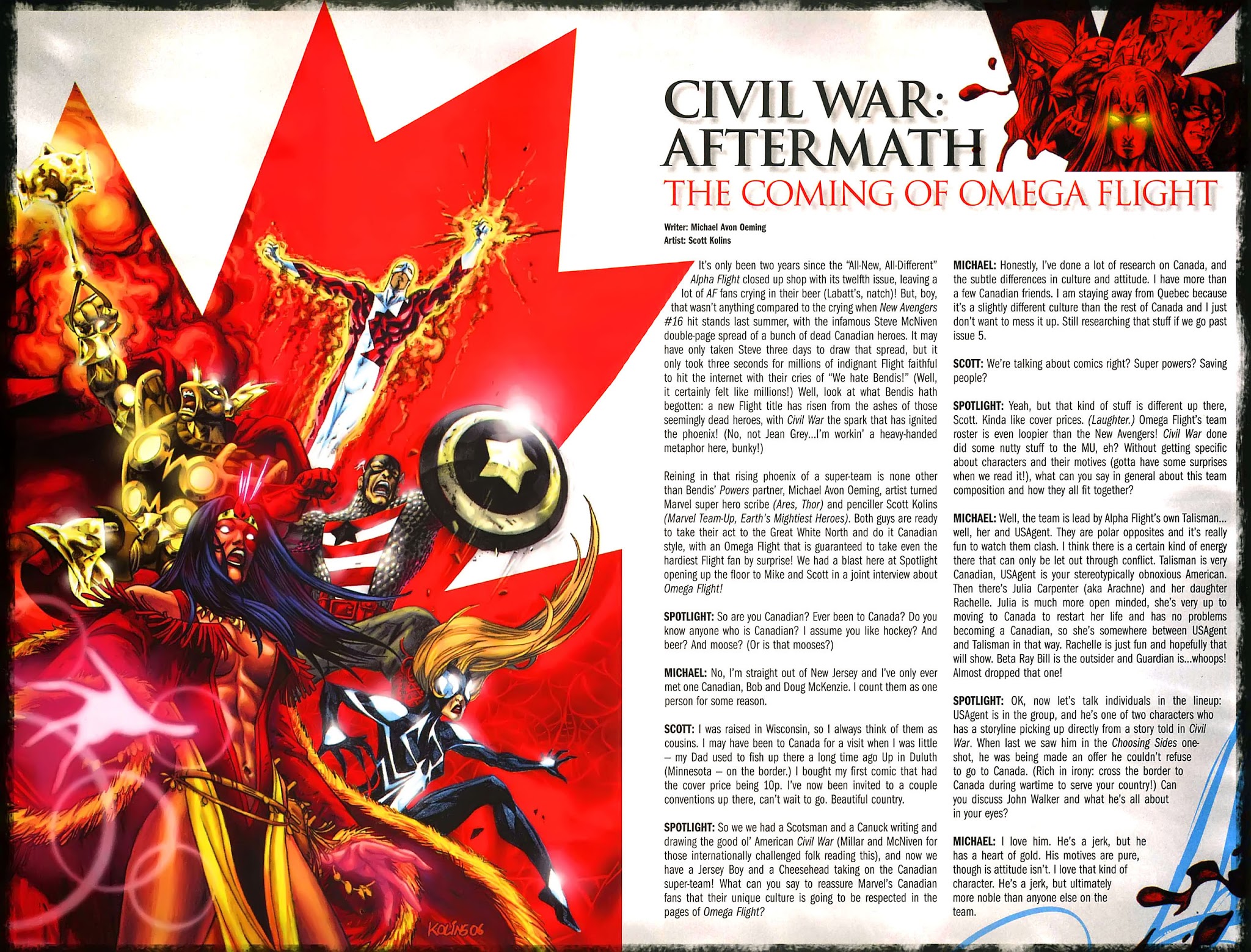 Read online Marvel Spotlight: Civil War Aftermath comic -  Issue # Full - 44