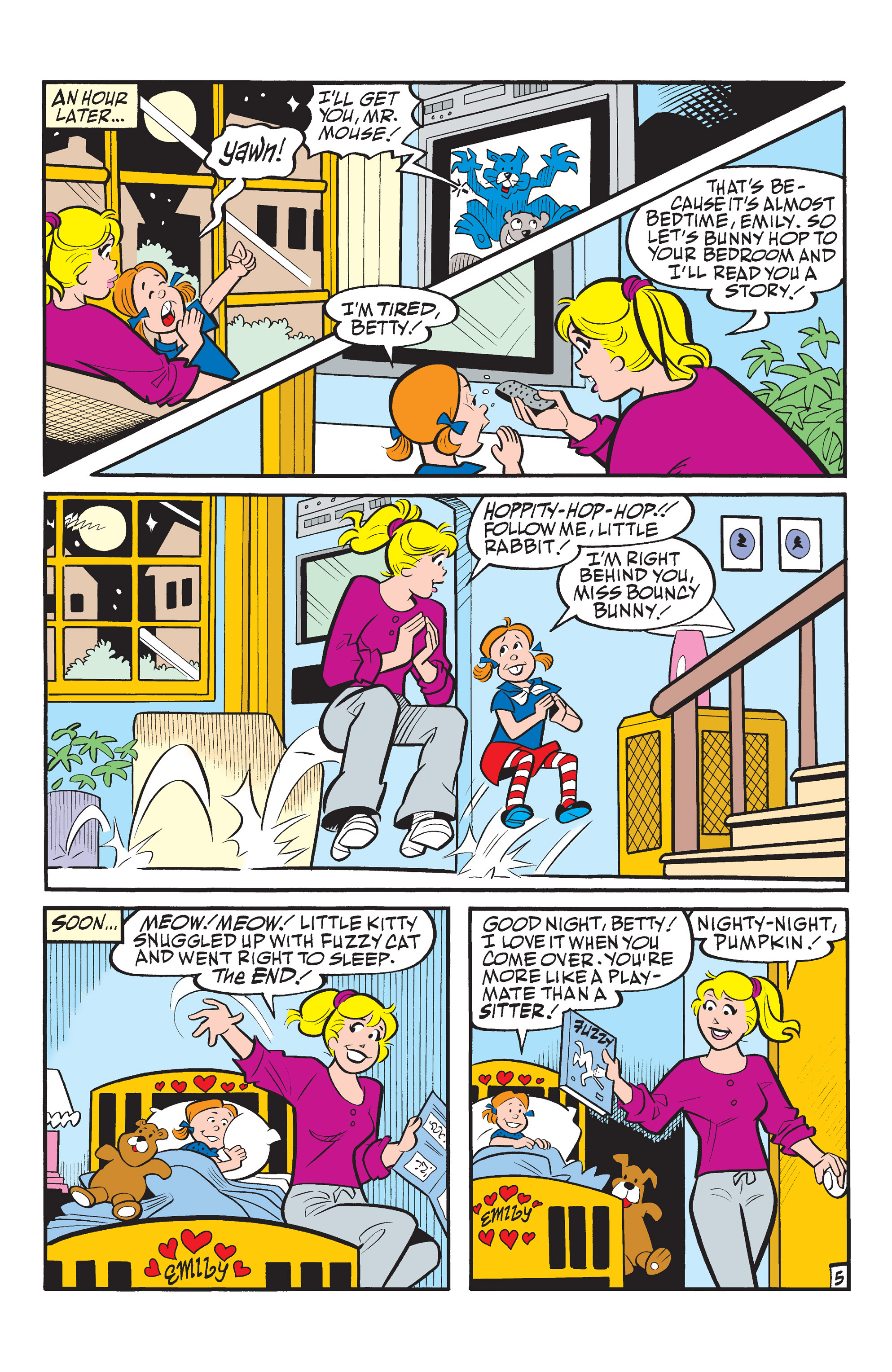 Read online B&V Friends Adventures In Babysitting comic -  Issue # TPB - 114