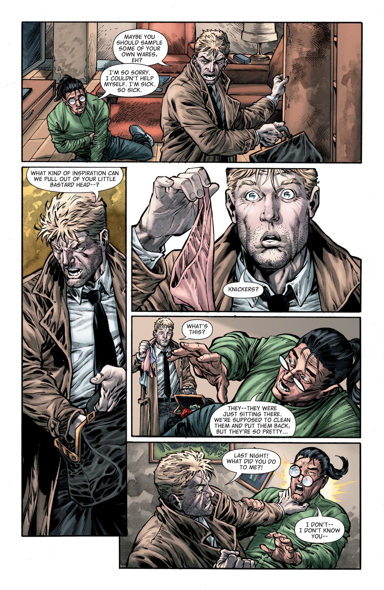 Read online The Hellblazer comic -  Issue # _TPB 3 - 22