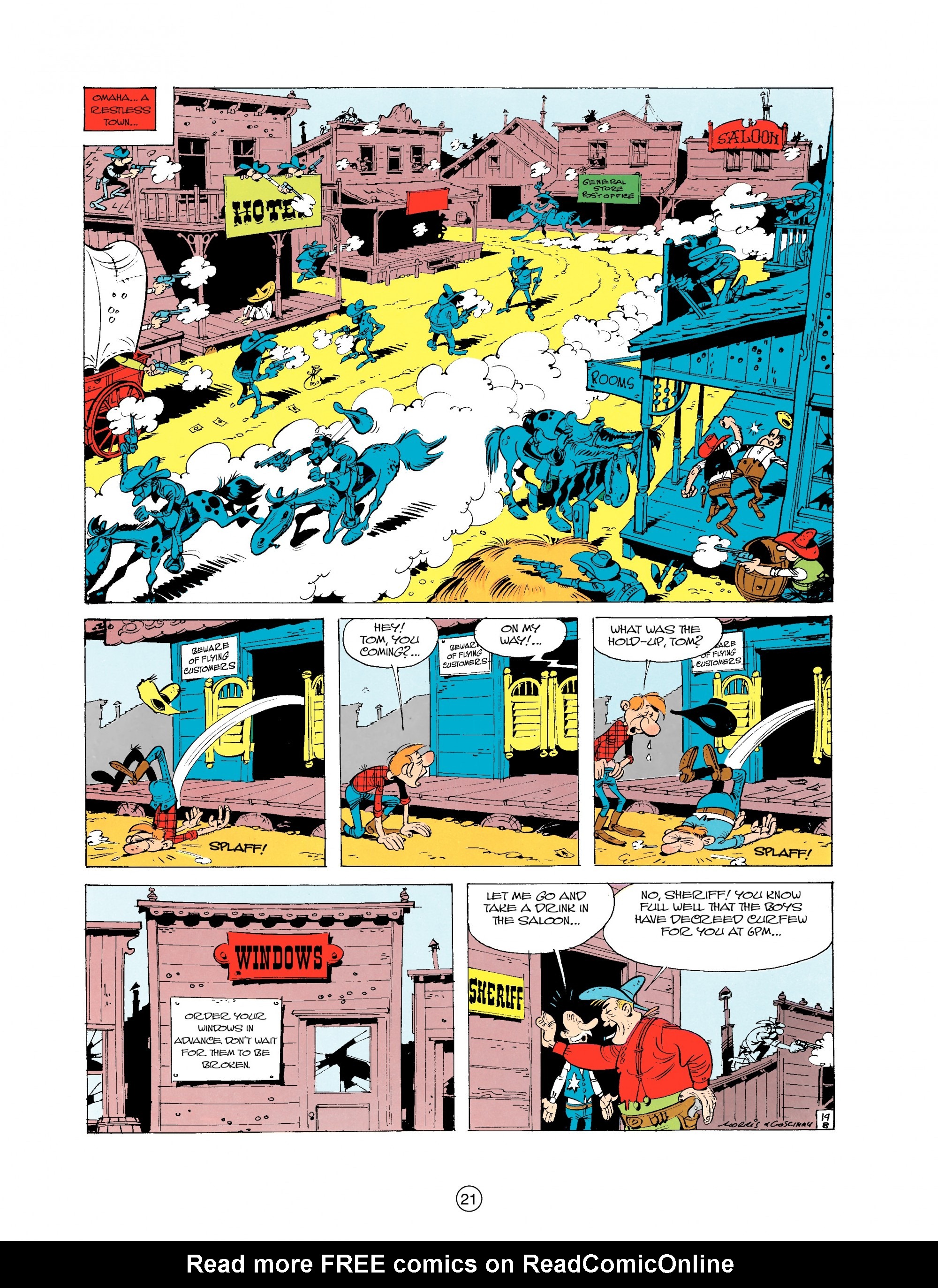 Read online A Lucky Luke Adventure comic -  Issue #16 - 21