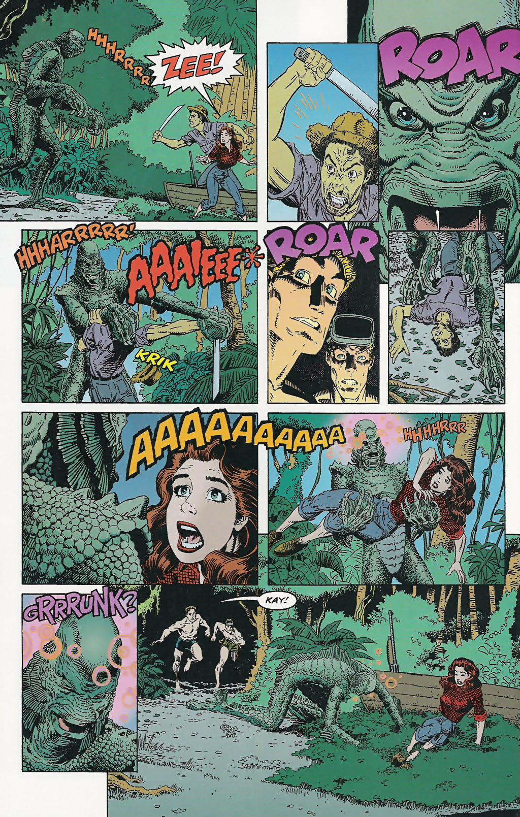 Read online Art Adams' Creature Features comic -  Issue # TPB - 33