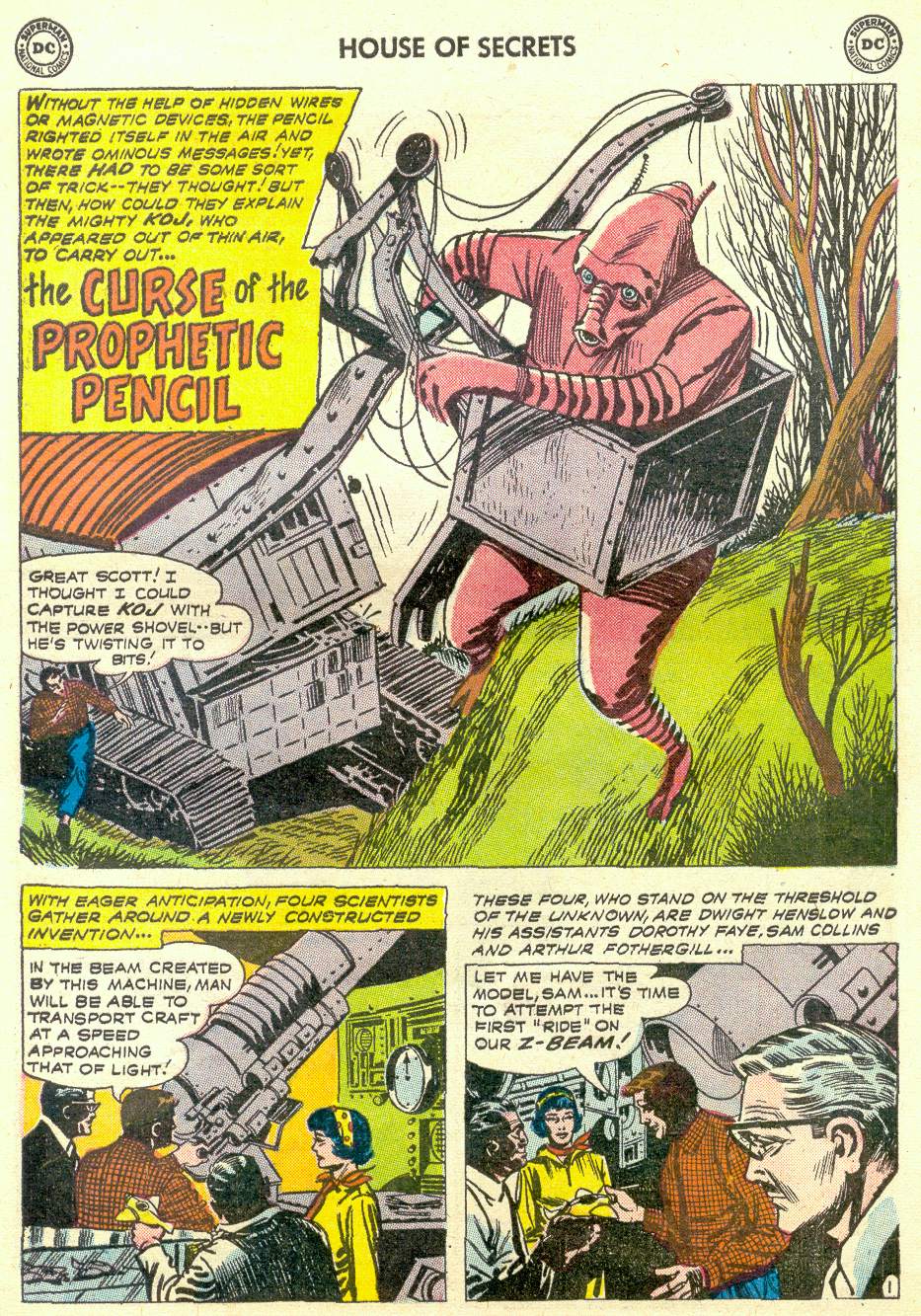 Read online House of Secrets (1956) comic -  Issue #23 - 25