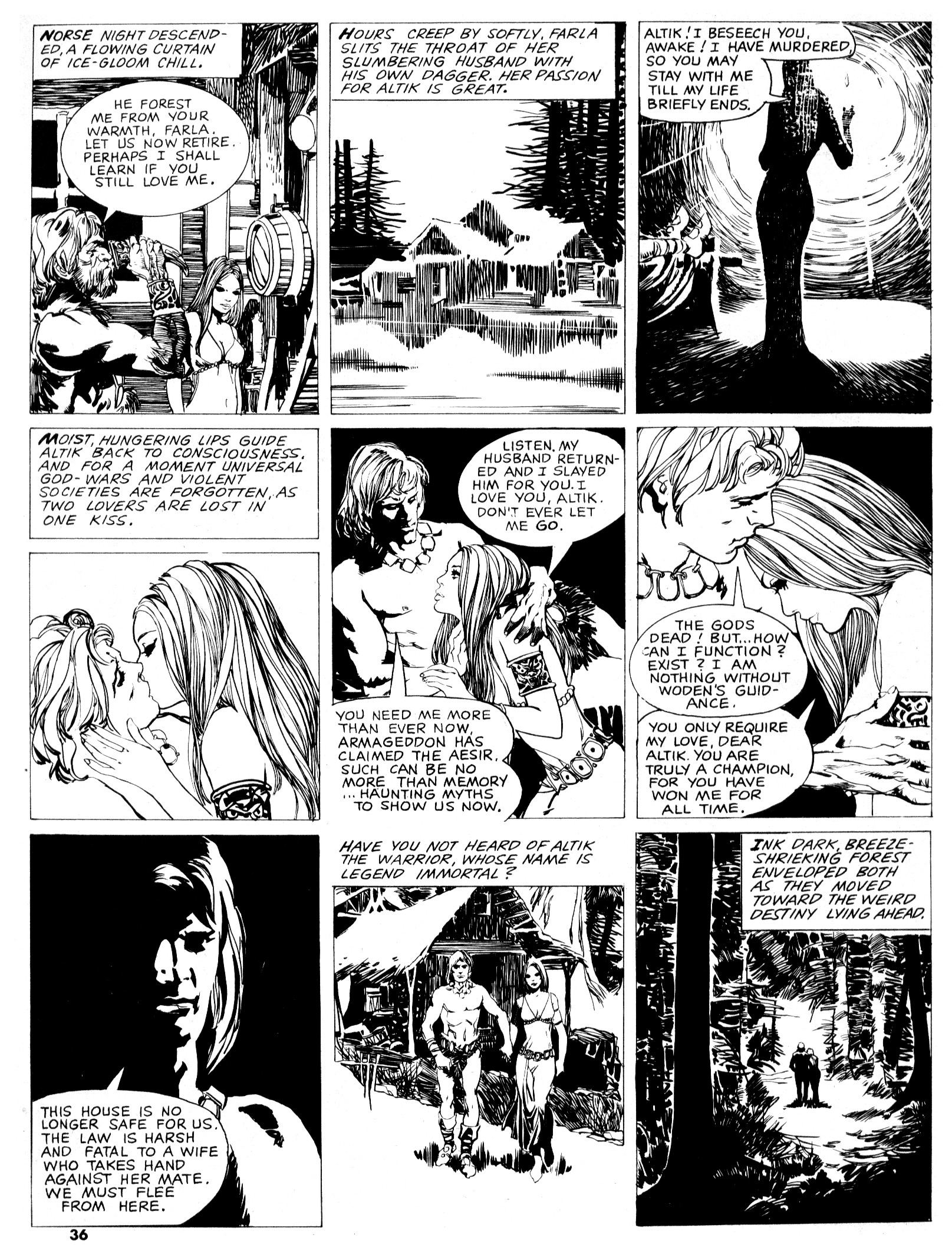 Read online Vampirella (1969) comic -  Issue #21 - 36