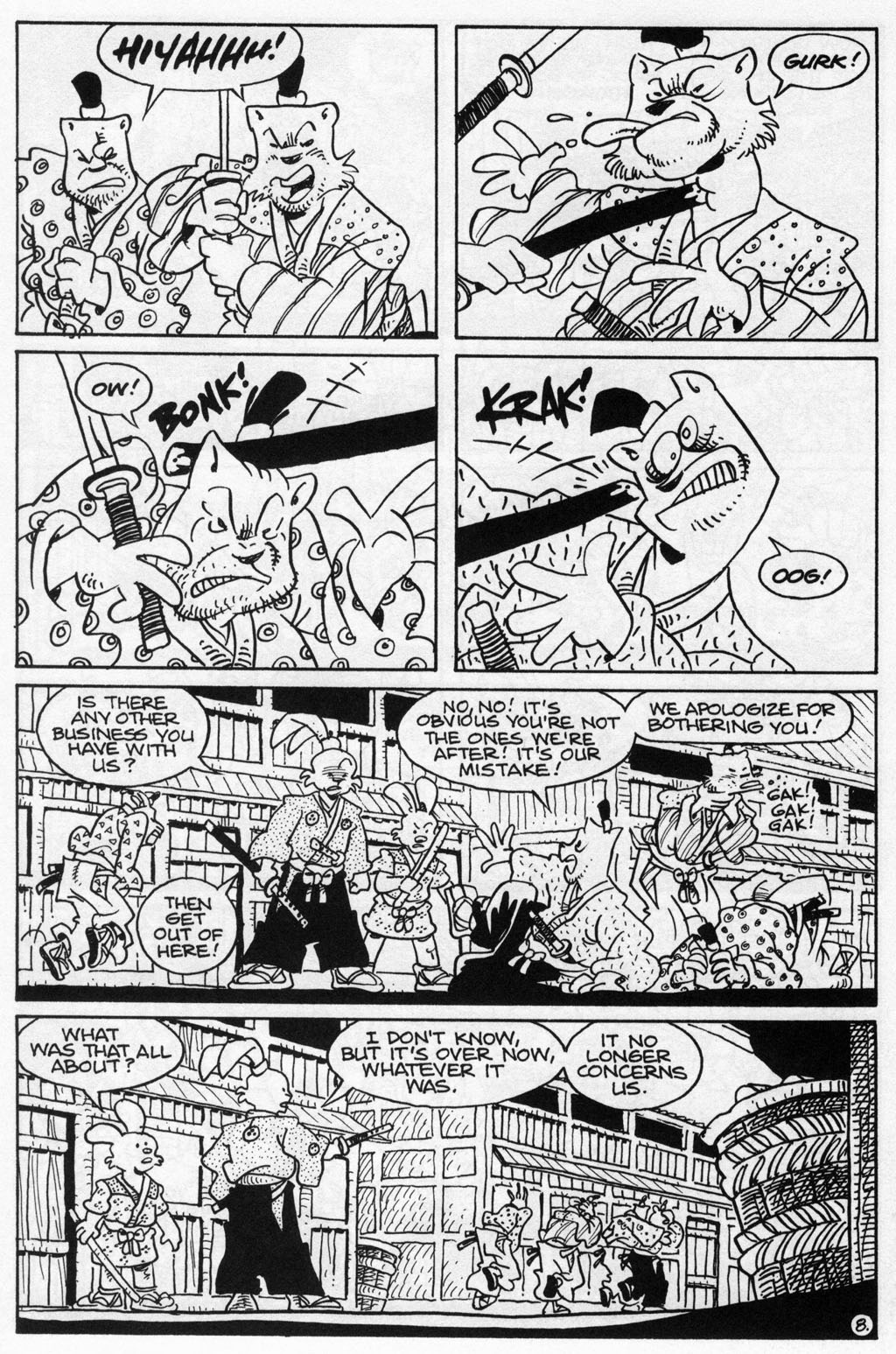 Read online Usagi Yojimbo (1996) comic -  Issue #63 - 10
