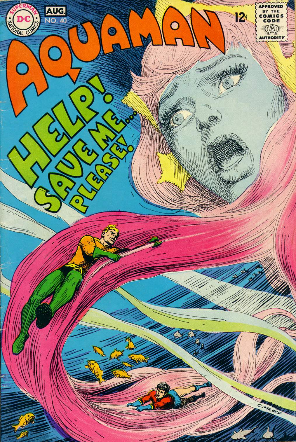 Read online Aquaman (1962) comic -  Issue #40 - 1