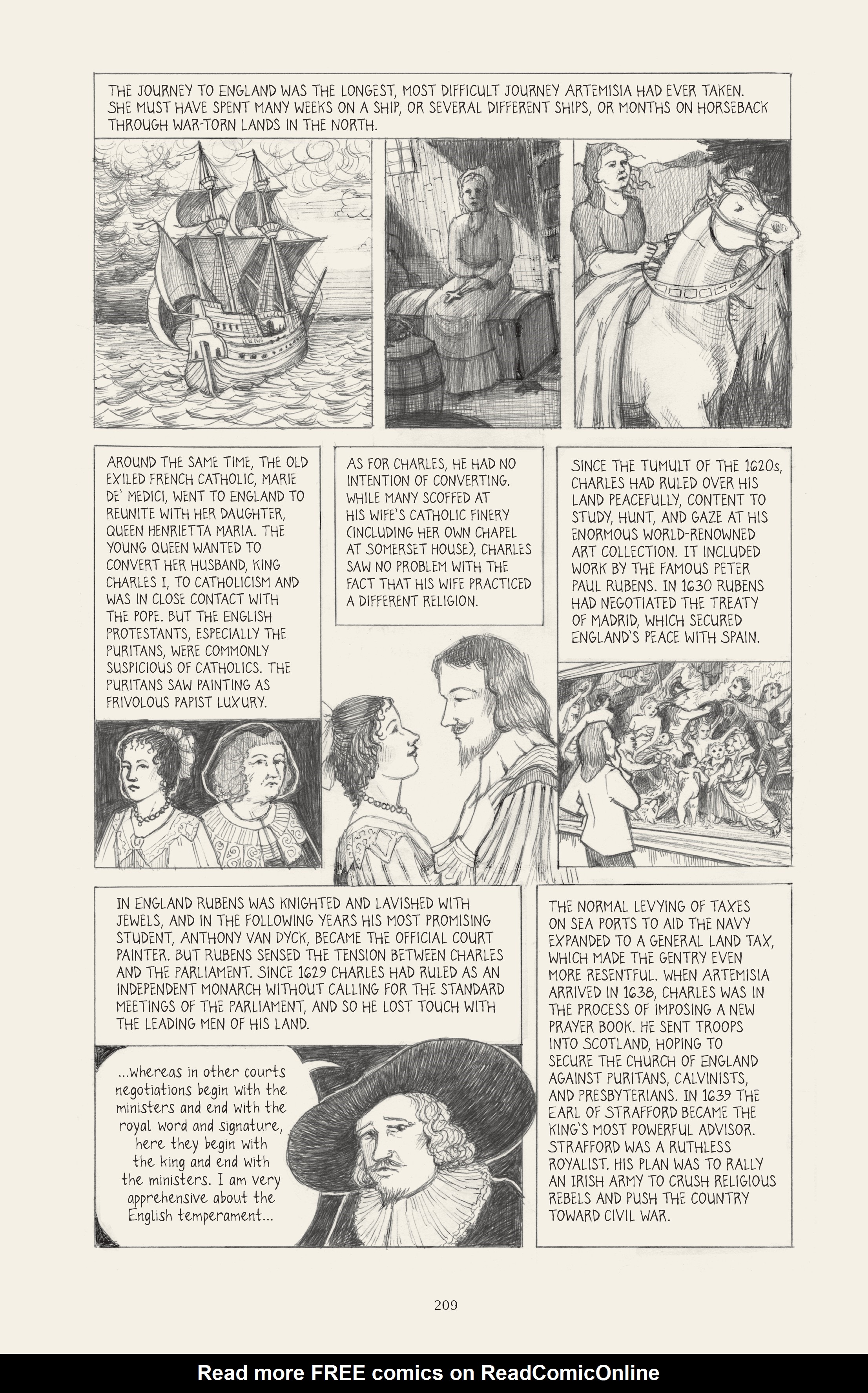 Read online I Know What I Am: The Life and Times of Artemisia Gentileschi comic -  Issue # TPB (Part 3) - 16