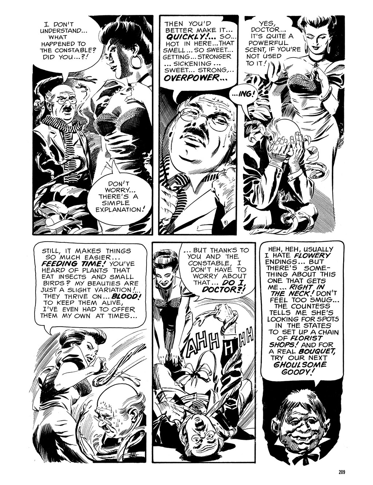 Read online Eerie Archives comic -  Issue # TPB 3 - 210