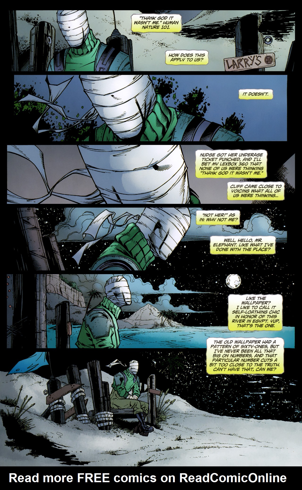 Read online Doom Patrol (2009) comic -  Issue #6 - 19