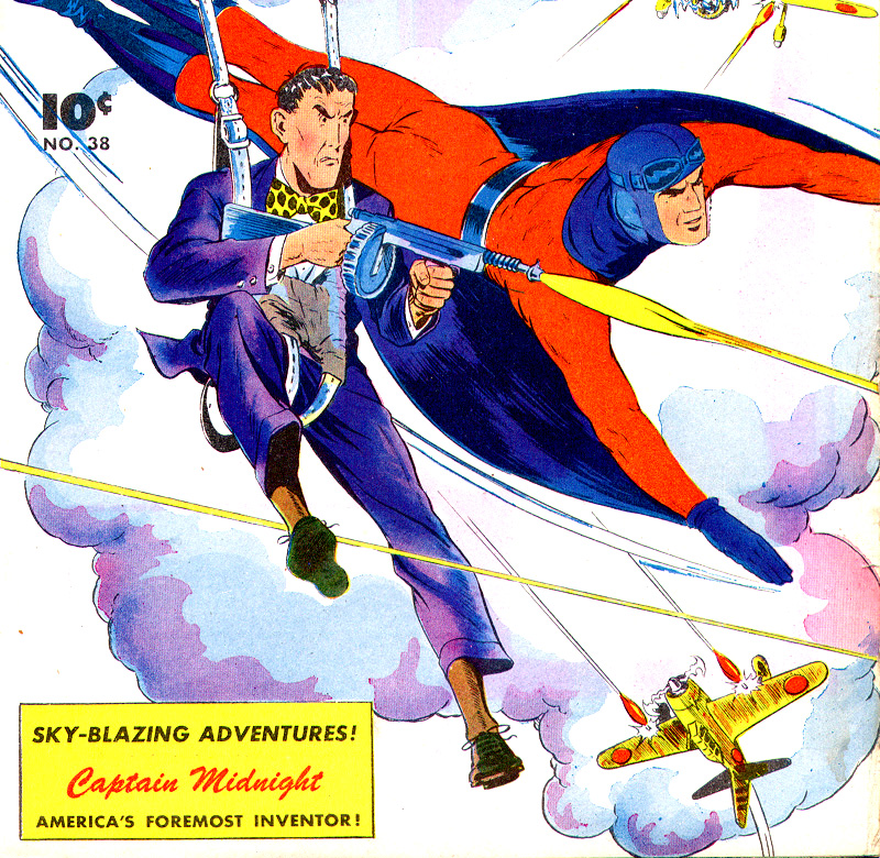 Read online Captain Midnight (1942) comic -  Issue #38 - 1