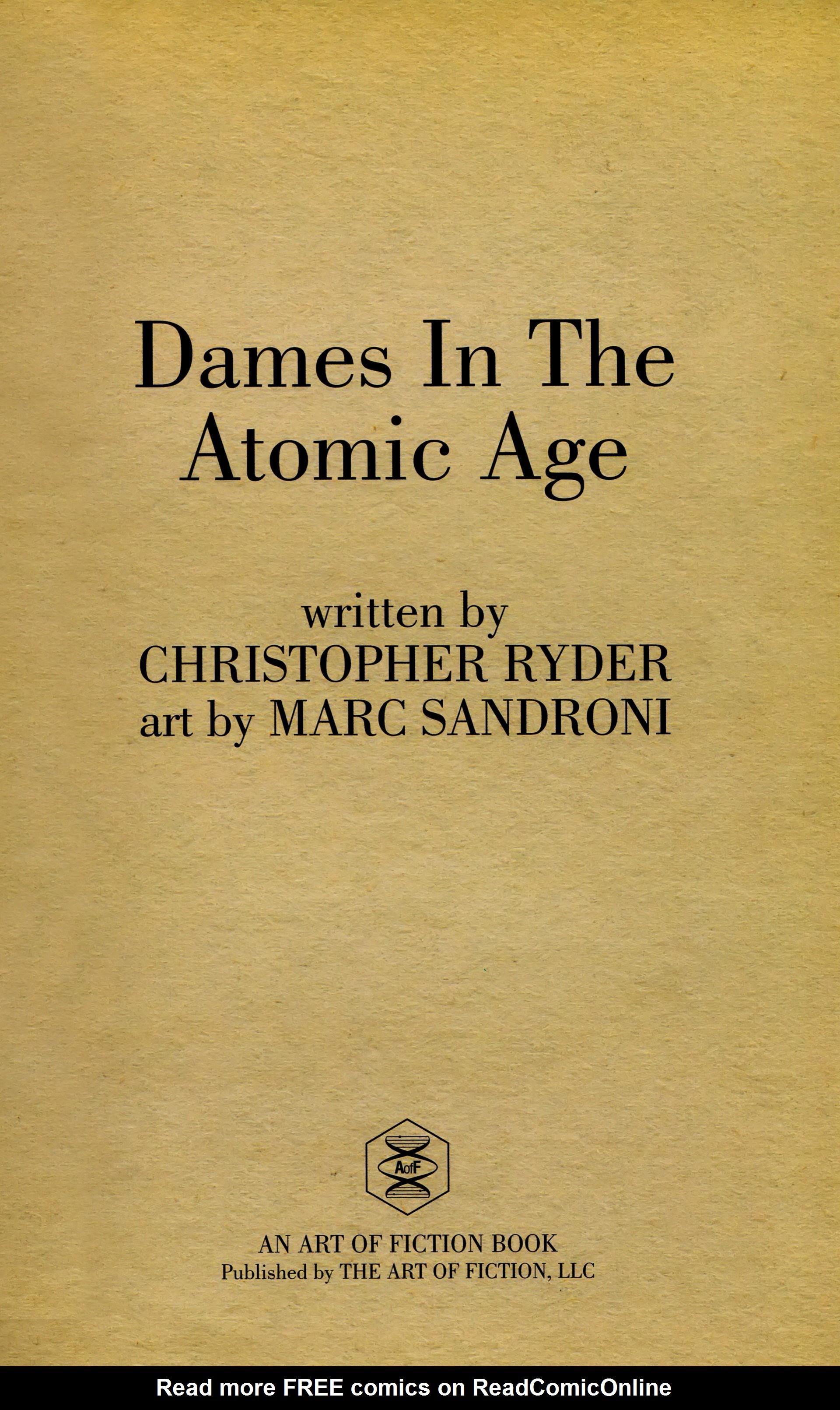 Read online Dames in the Atomic Age comic -  Issue # TPB - 3