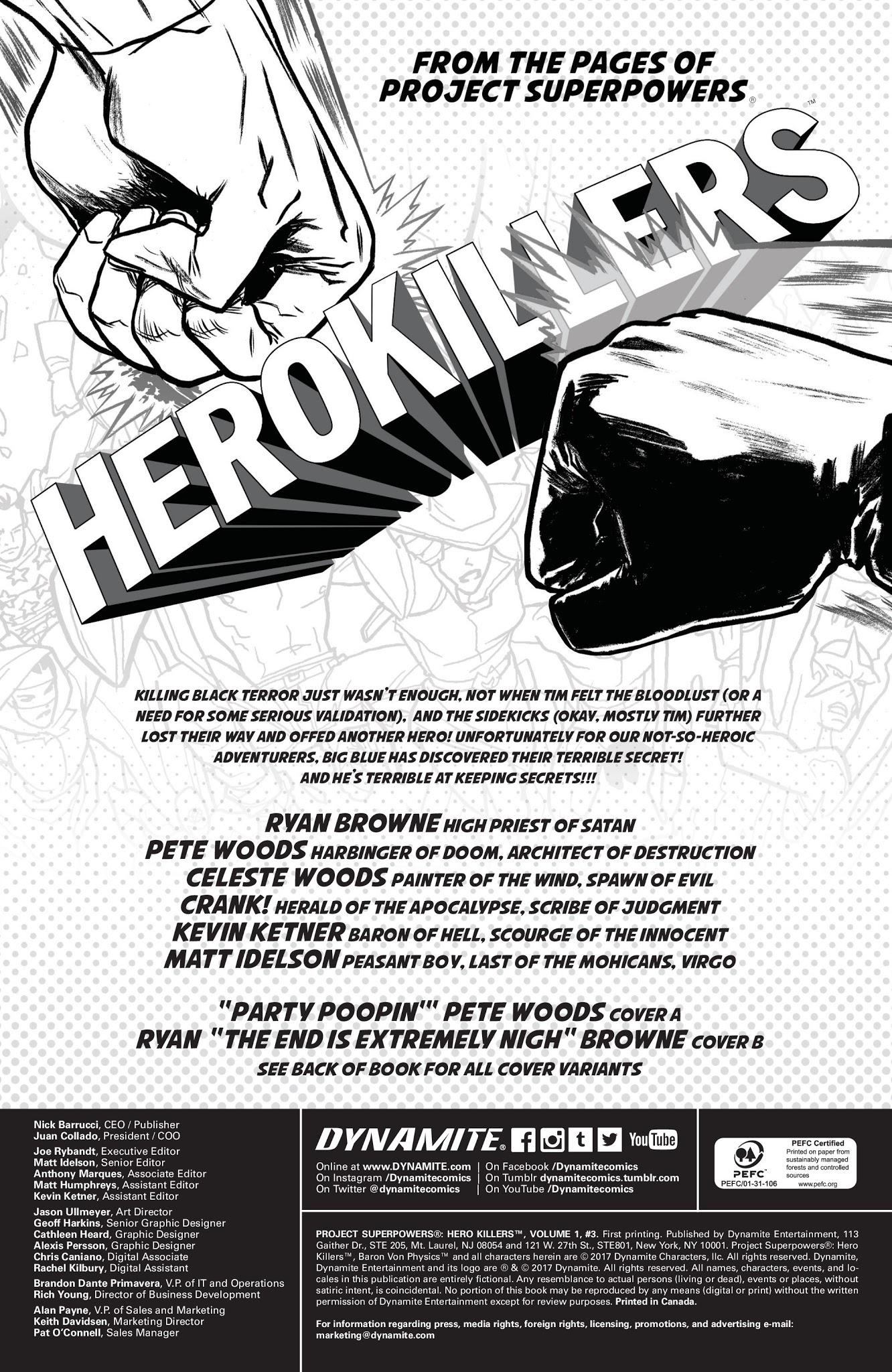Read online Project Superpowers: Hero Killers comic -  Issue #3 - 3