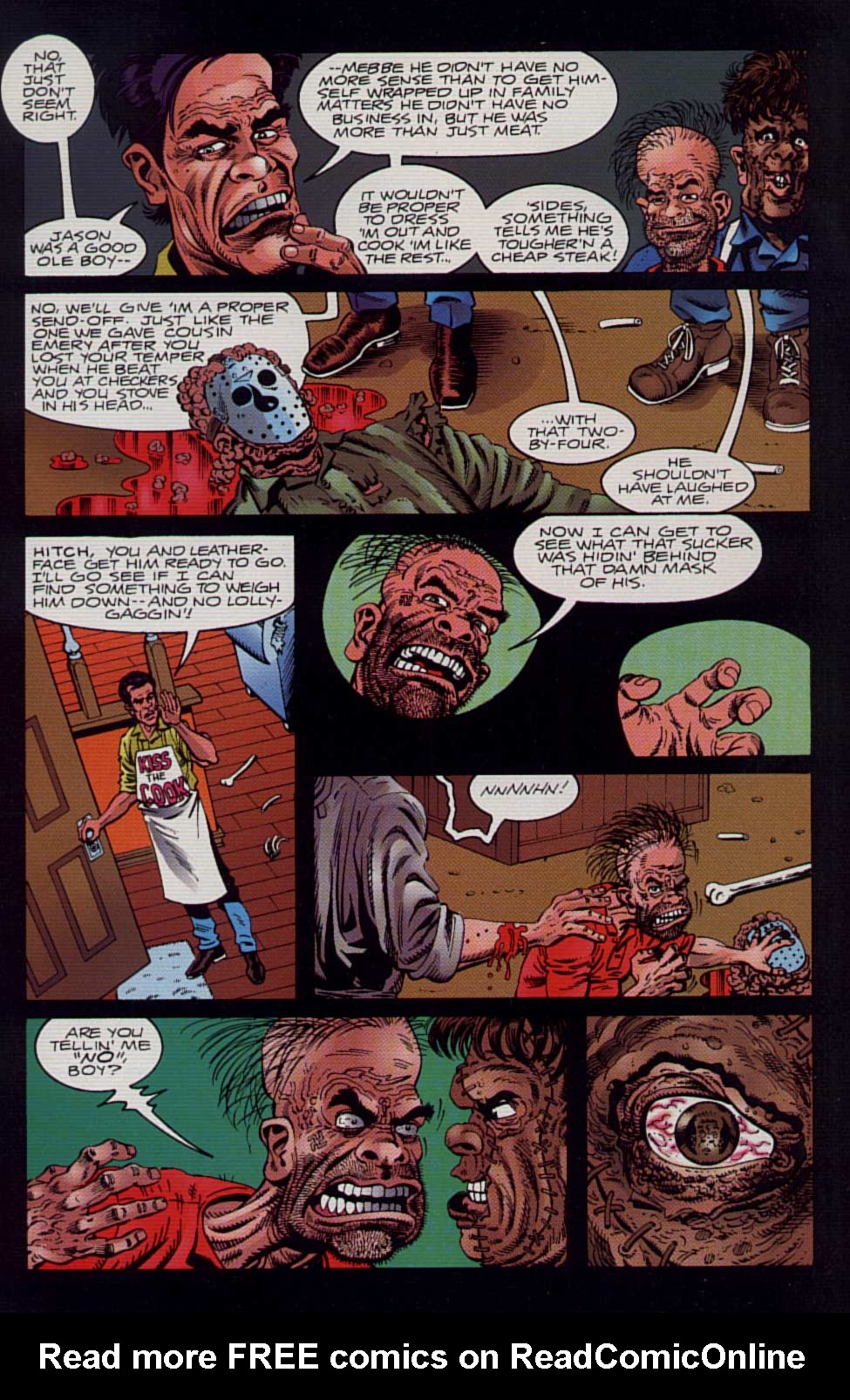 Read online Jason vs Leatherface comic -  Issue #3 - 16