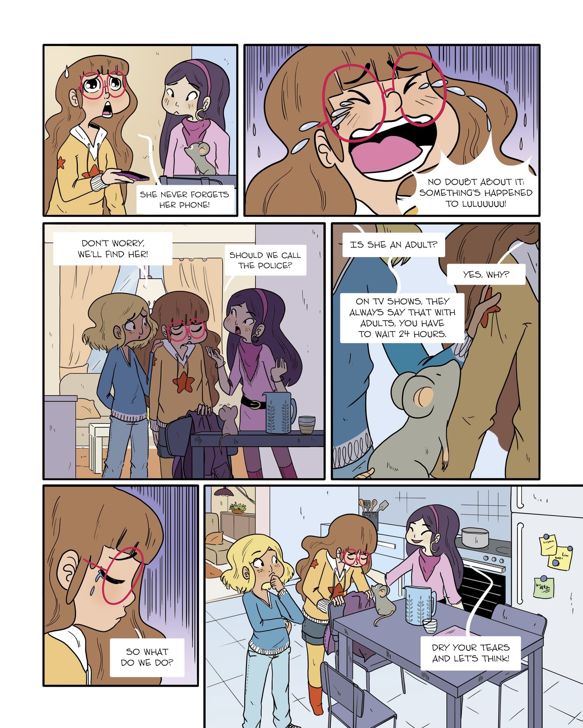 Read online Rainbow Girls: Let's Save Lulu! comic -  Issue # TPB - 17
