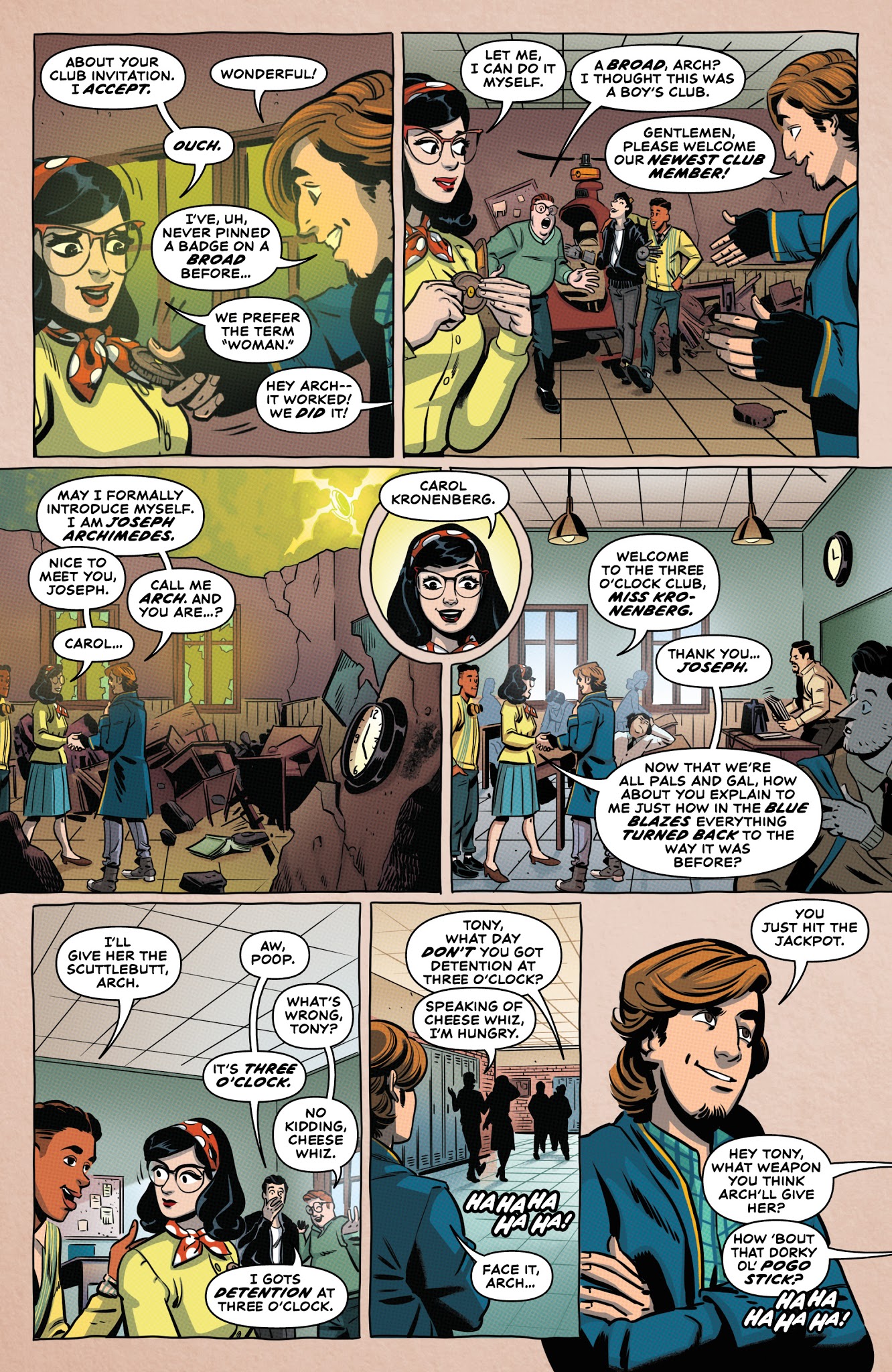 Read online Three O'Clock Club comic -  Issue #4 - 11