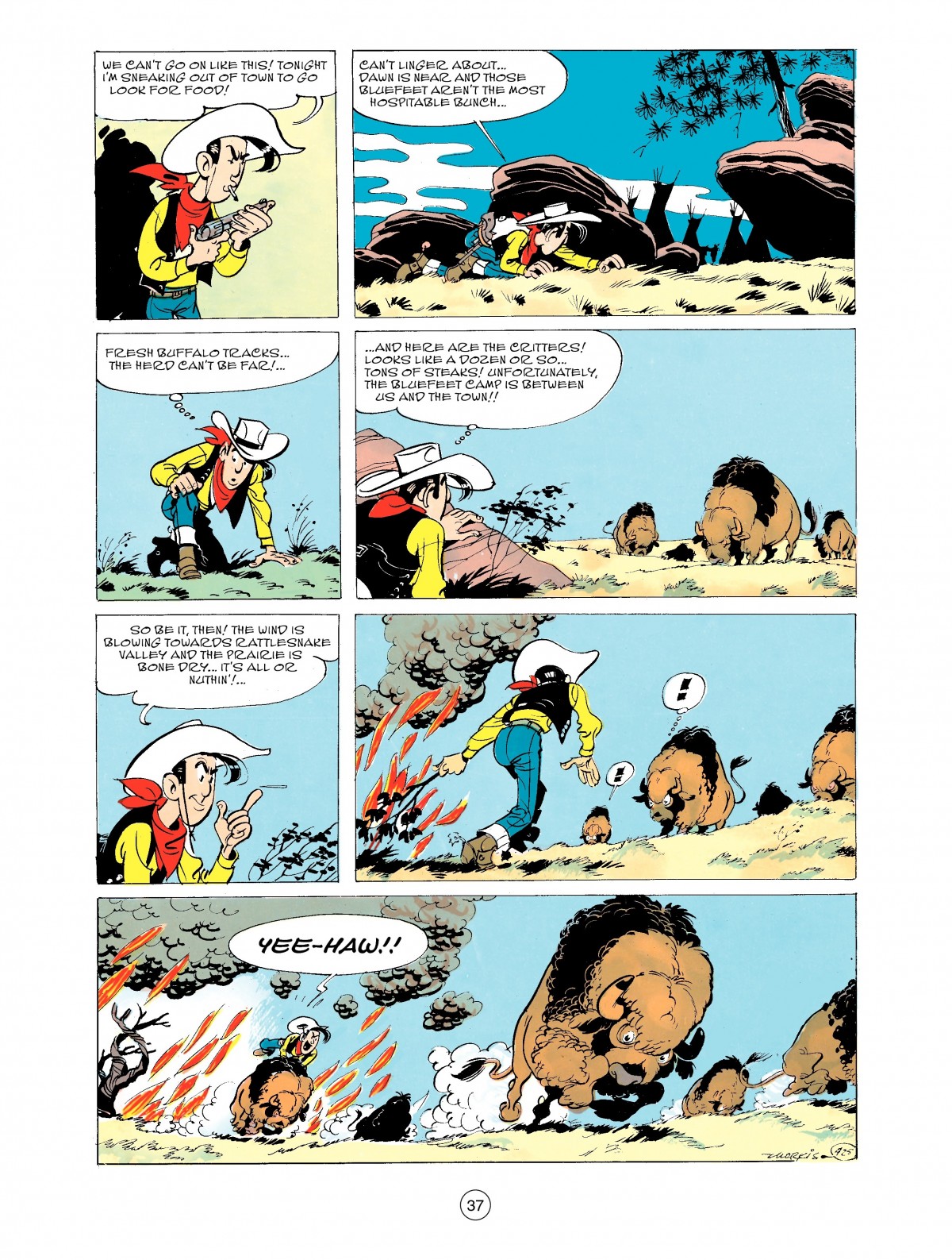 Read online A Lucky Luke Adventure comic -  Issue #43 - 37
