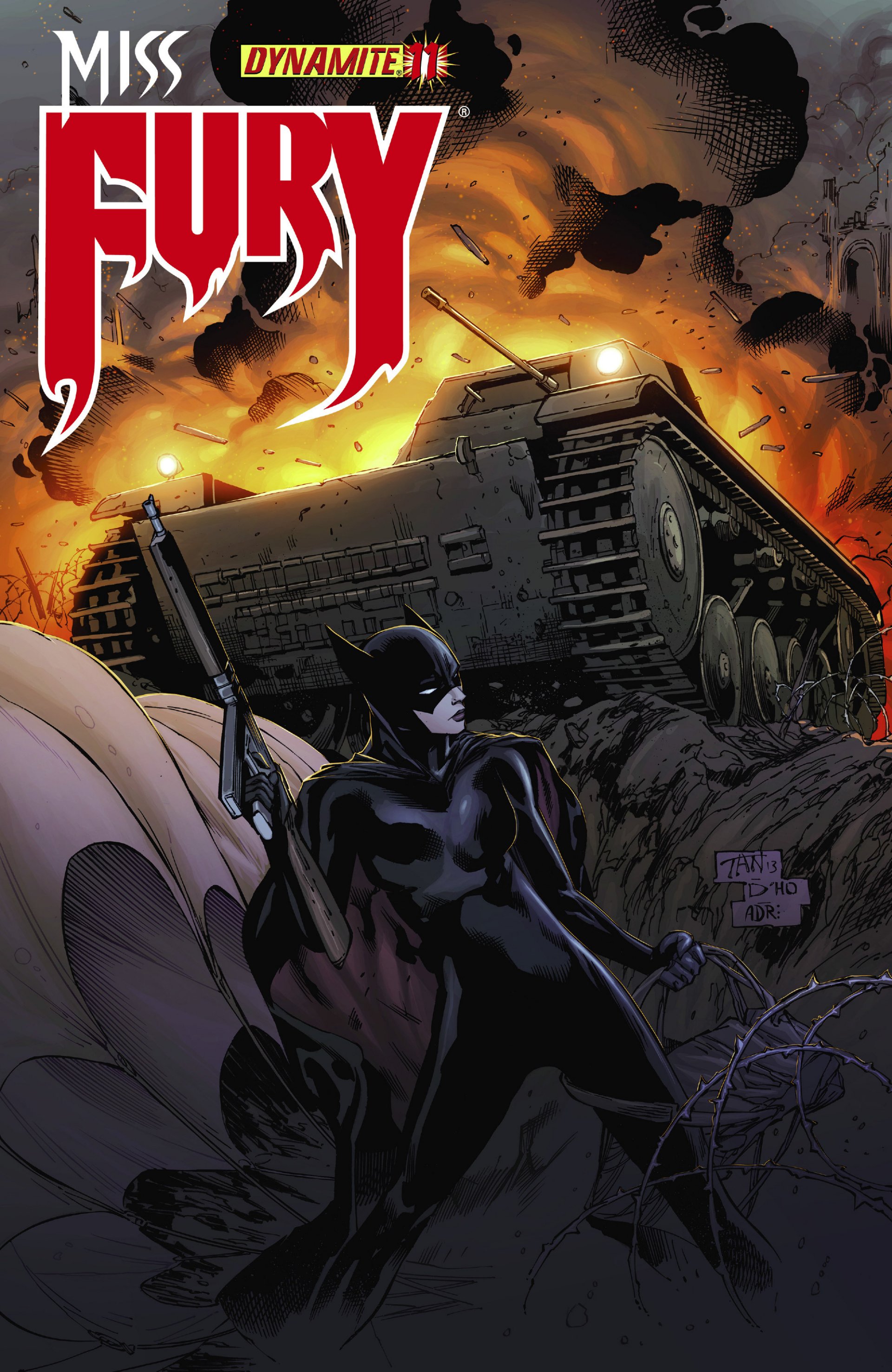 Read online Miss Fury (2013) comic -  Issue #11 - 1
