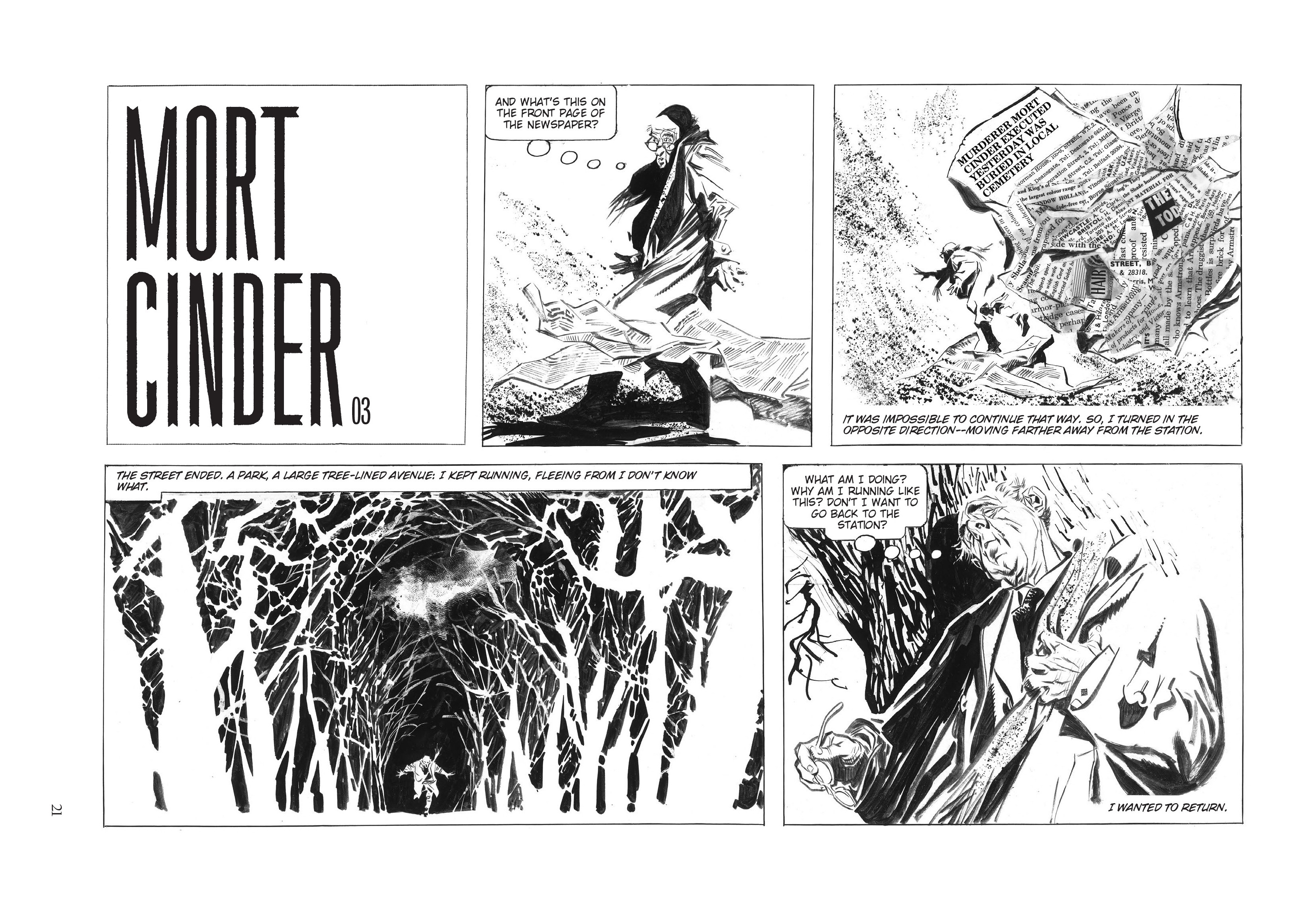 Read online Mort Cinder comic -  Issue # TPB (Part 1) - 25