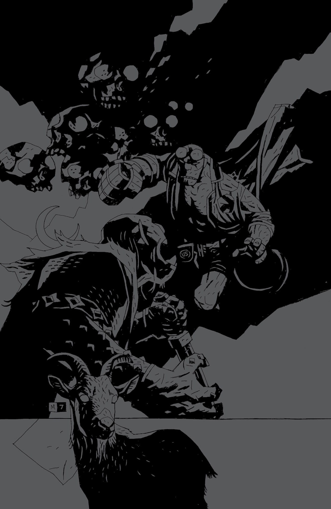 Read online Hellboy: Darkness Calls comic -  Issue # TPB - 139