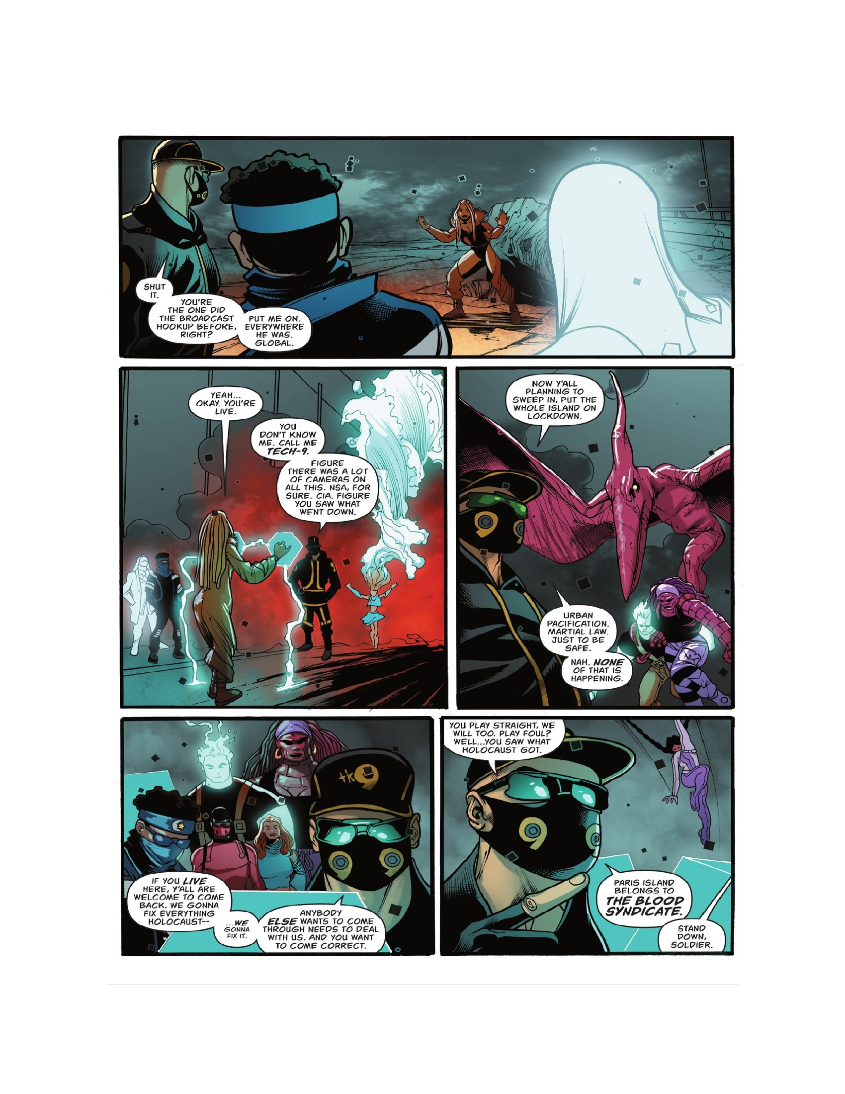 Read online Blood Syndicate: Season One comic -  Issue #6 - 20