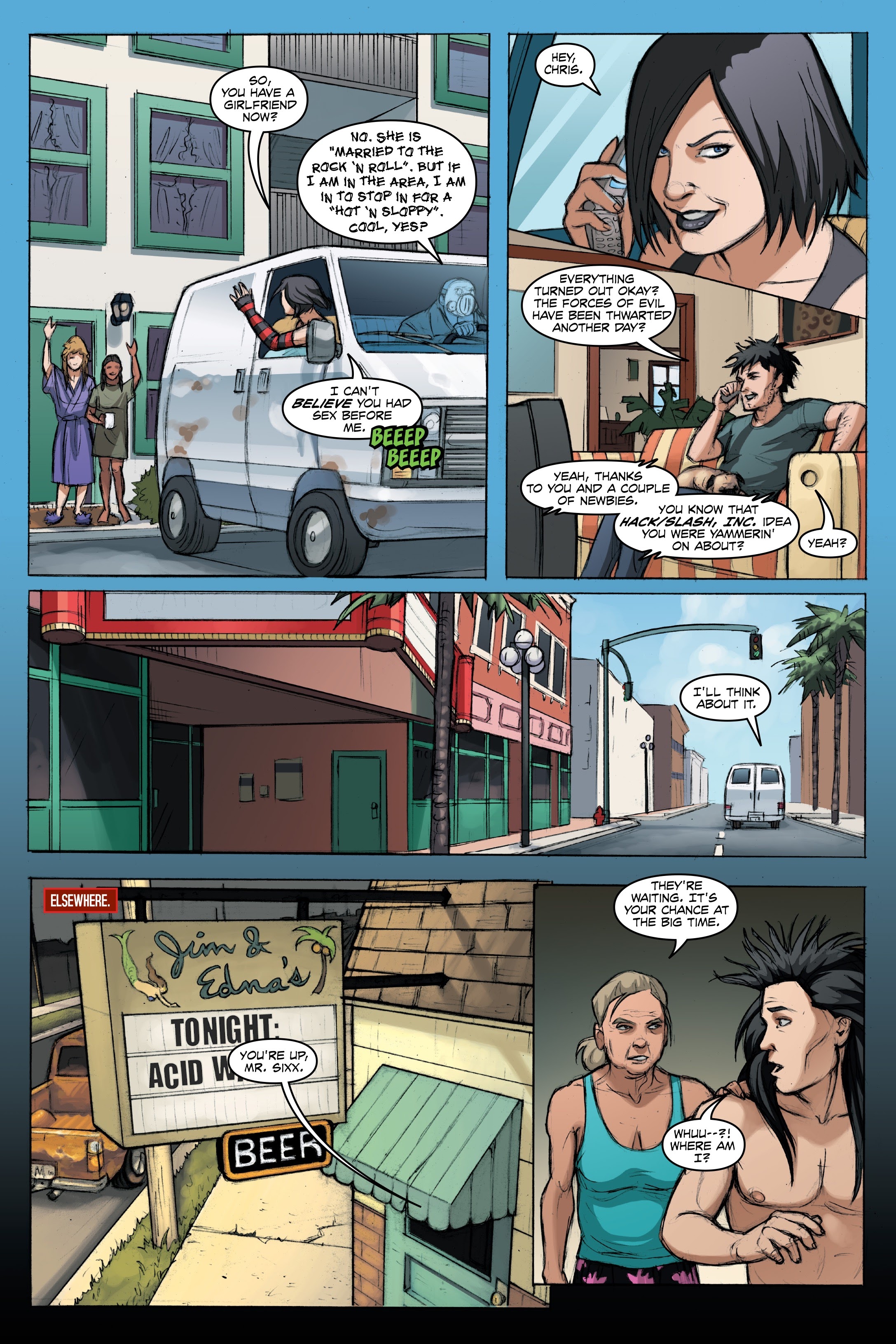 Read online Hack/Slash Deluxe comic -  Issue # TPB 2 (Part 1) - 96