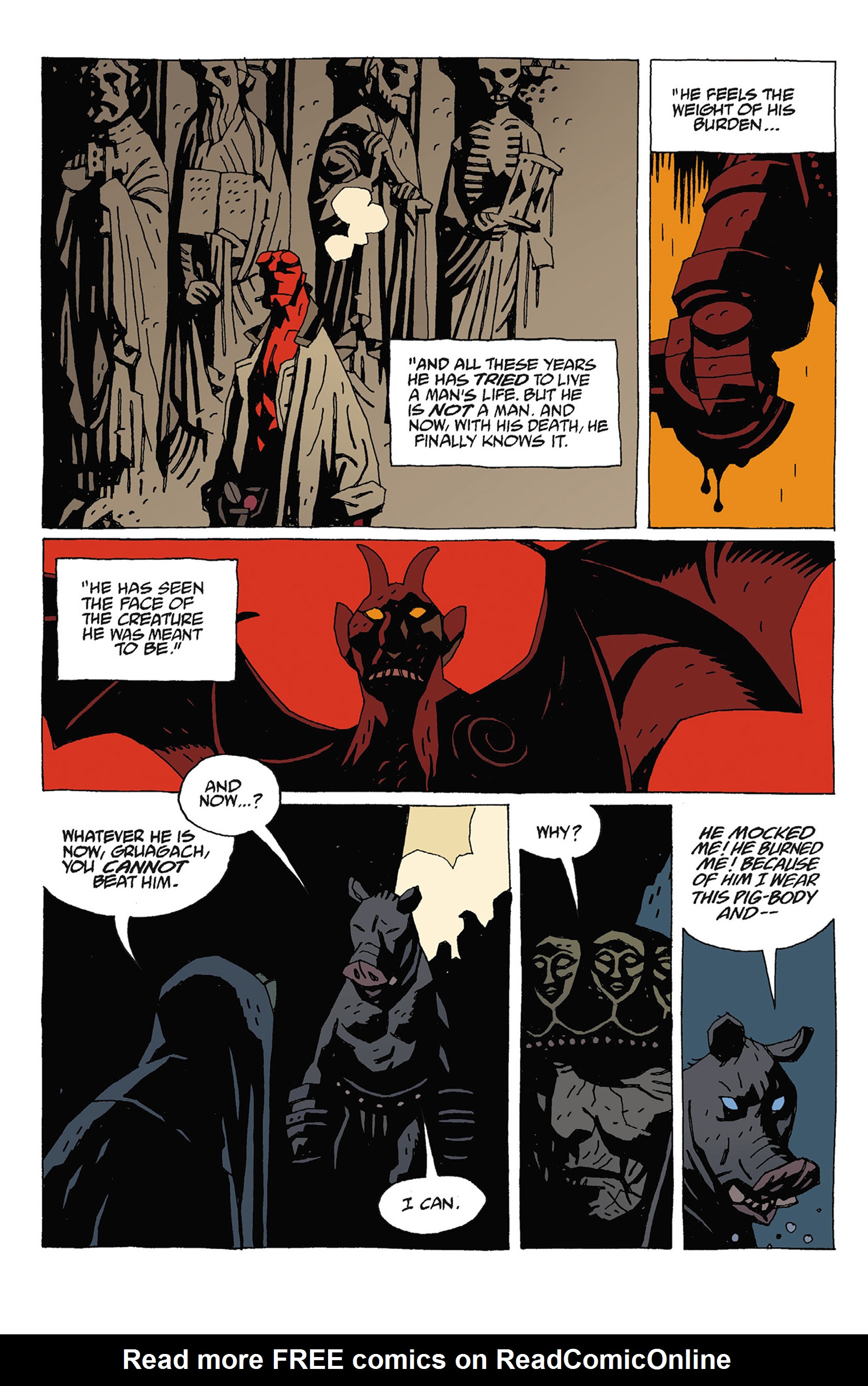 Read online Hellboy: Strange Places comic -  Issue # TPB - 130