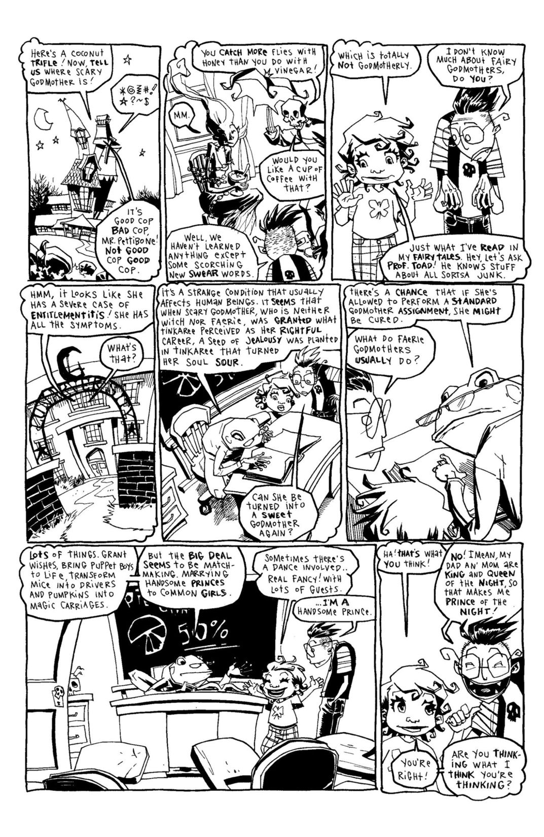 Read online Scary Godmother Comic Book Stories comic -  Issue # TPB - 252