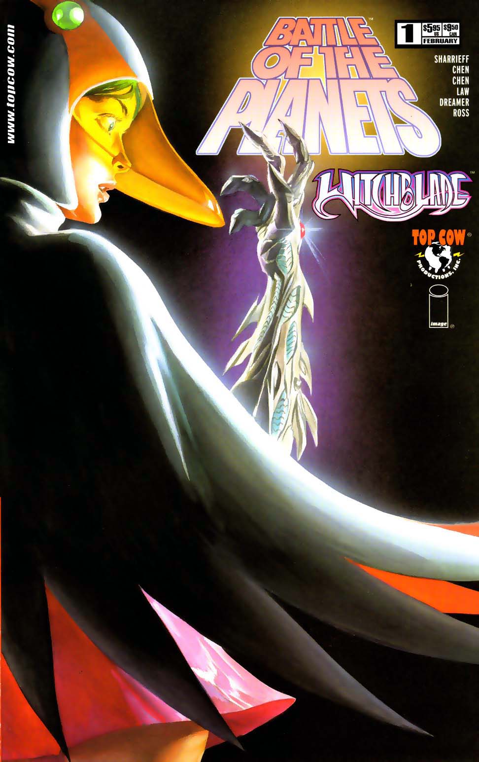 Read online Battle of the Planets/Witchblade comic -  Issue # Full - 1