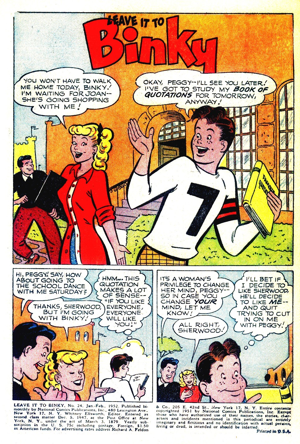 Read online Leave it to Binky comic -  Issue #24 - 3