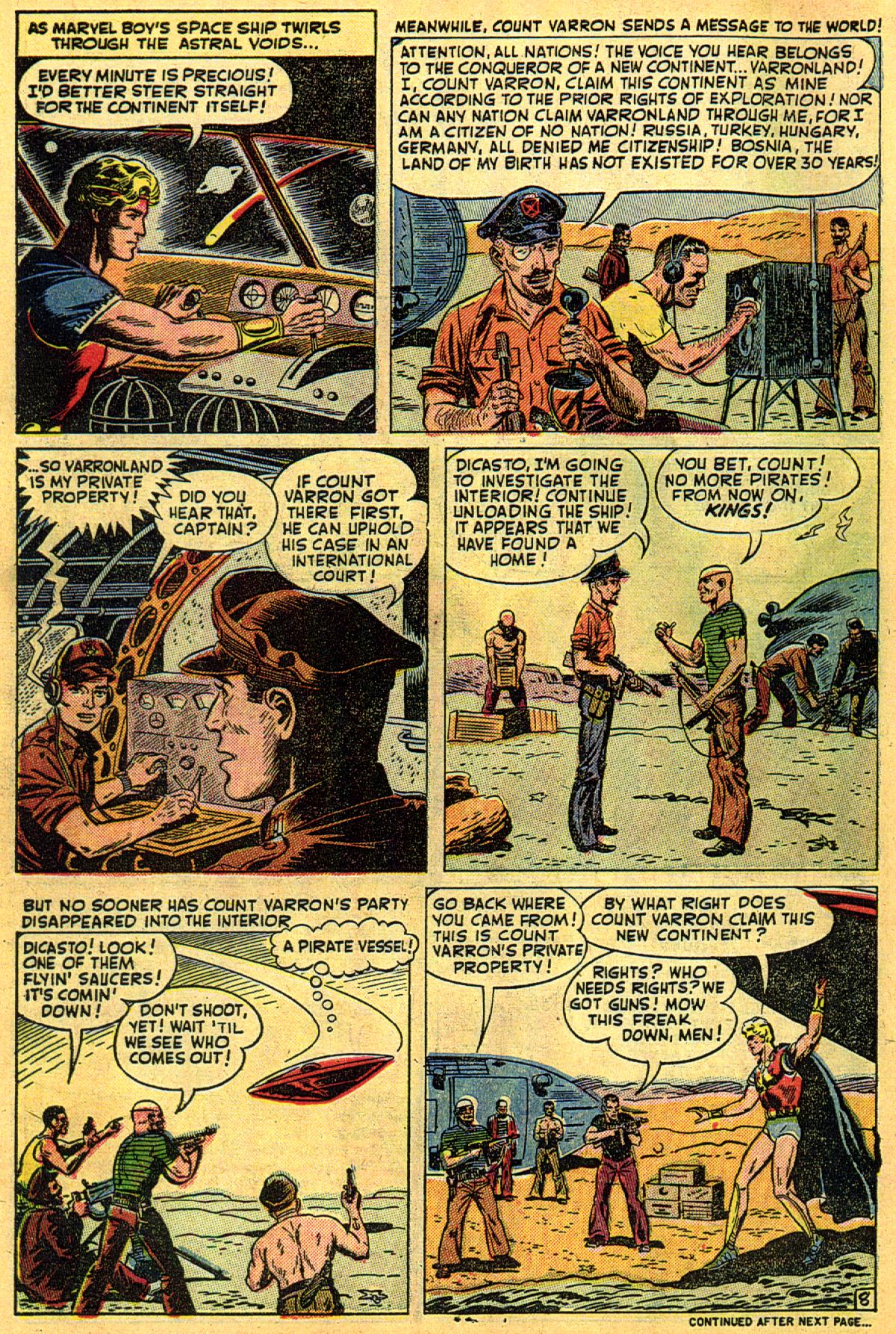 Read online Marvel Boy (1950) comic -  Issue #1 - 10