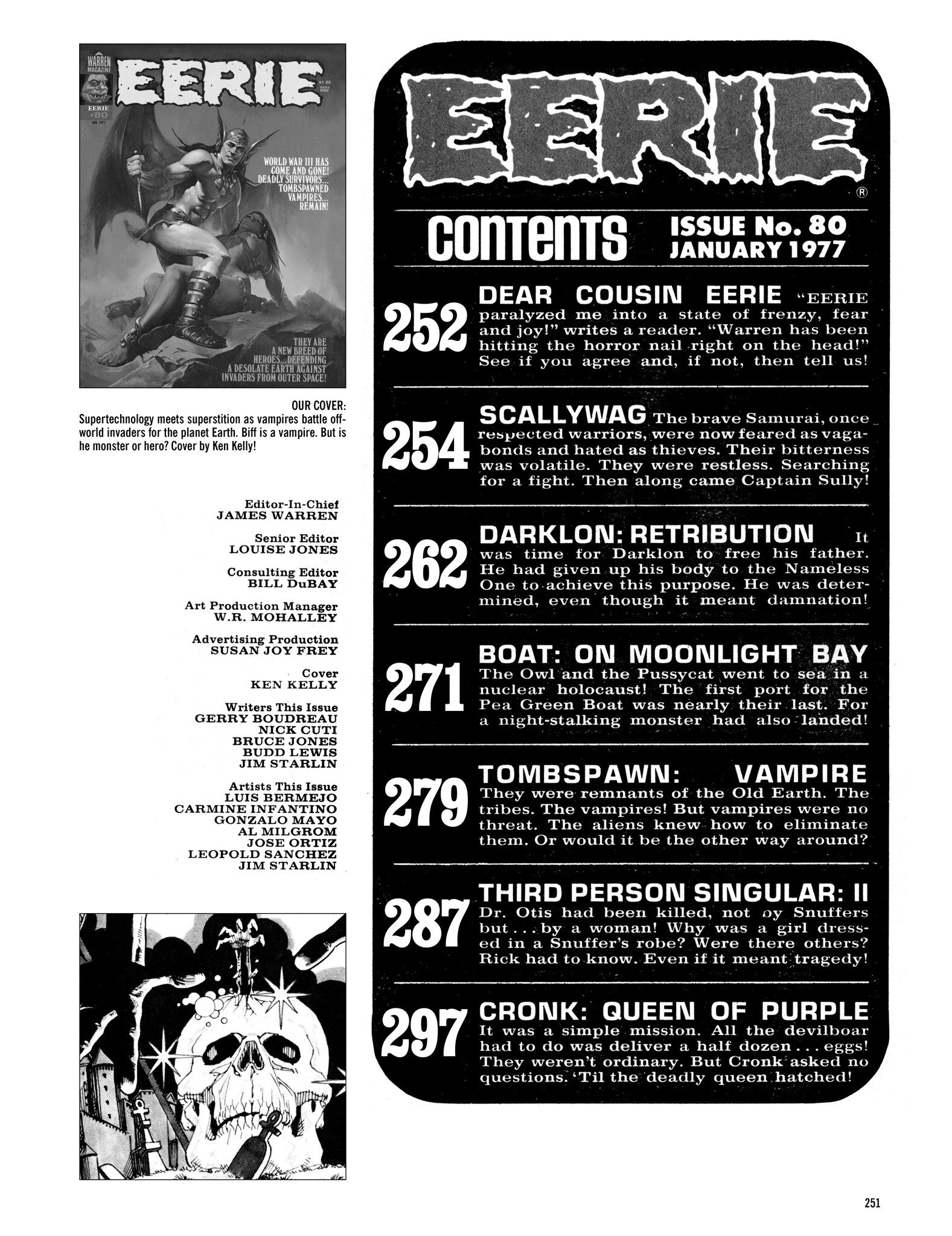 Read online Eerie Archives comic -  Issue # TPB 16 - 252