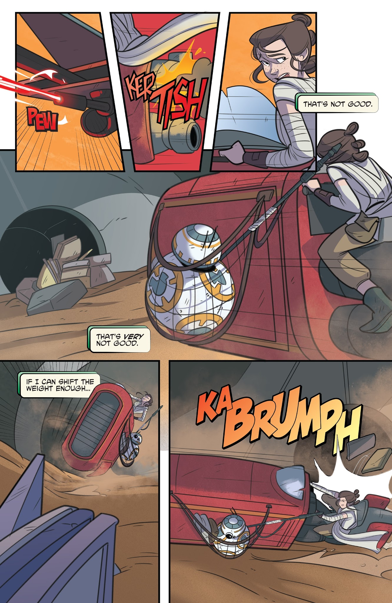 Read online Star Wars Forces of Destiny-Rey comic -  Issue # Full - 19