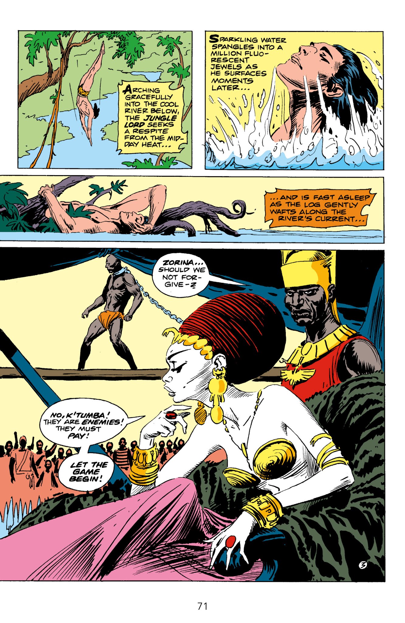 Read online Edgar Rice Burroughs' Tarzan The Joe Kubert Years comic -  Issue # TPB 3 (Part 1) - 72