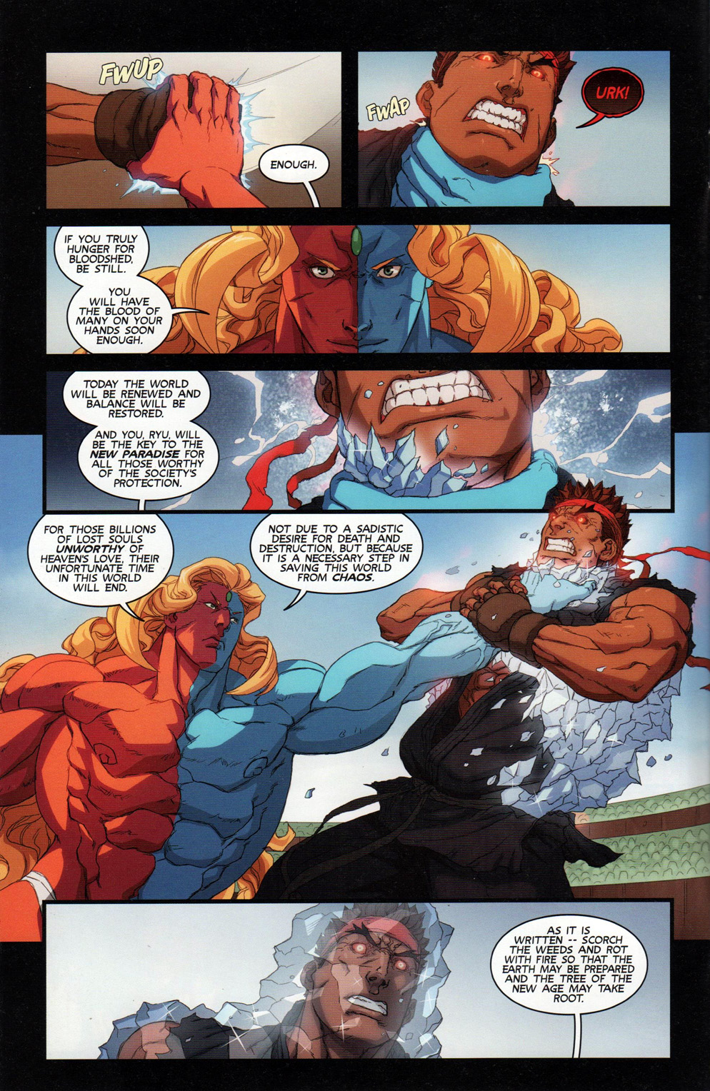 Read online Street Fighter Unlimited comic -  Issue #10 - 10
