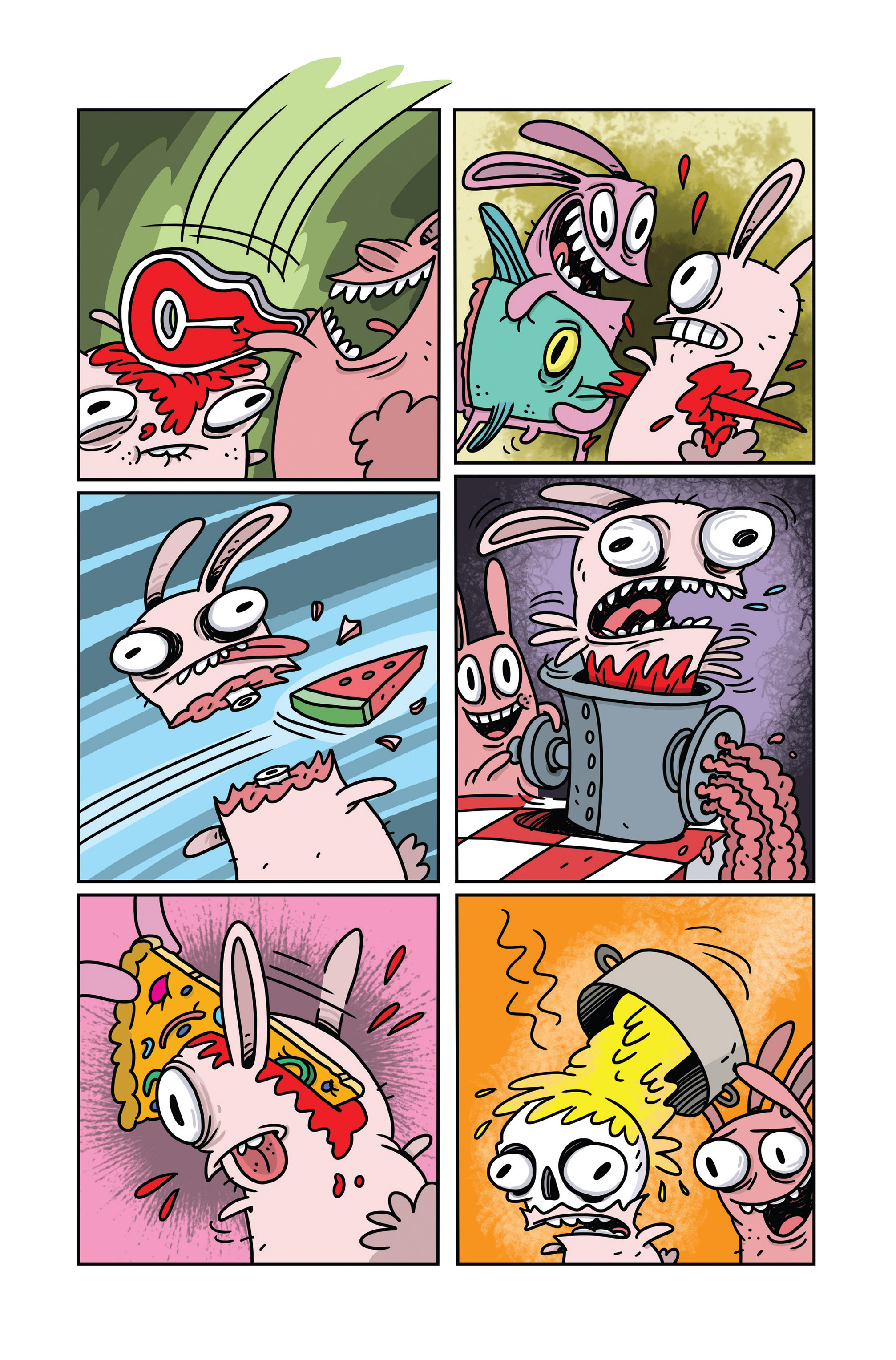 Read online Itty Bitty Bunnies In Rainbow Pixie Candy Land: Bong Genie comic -  Issue # Full - 18