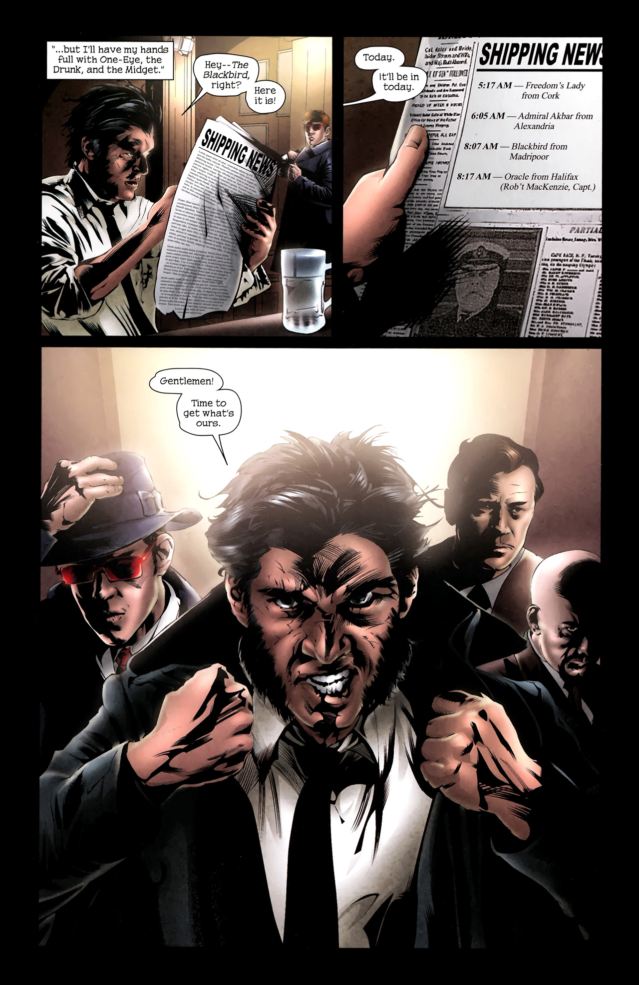 Read online X-Men Noir: Mark of Cain comic -  Issue #3 - 17