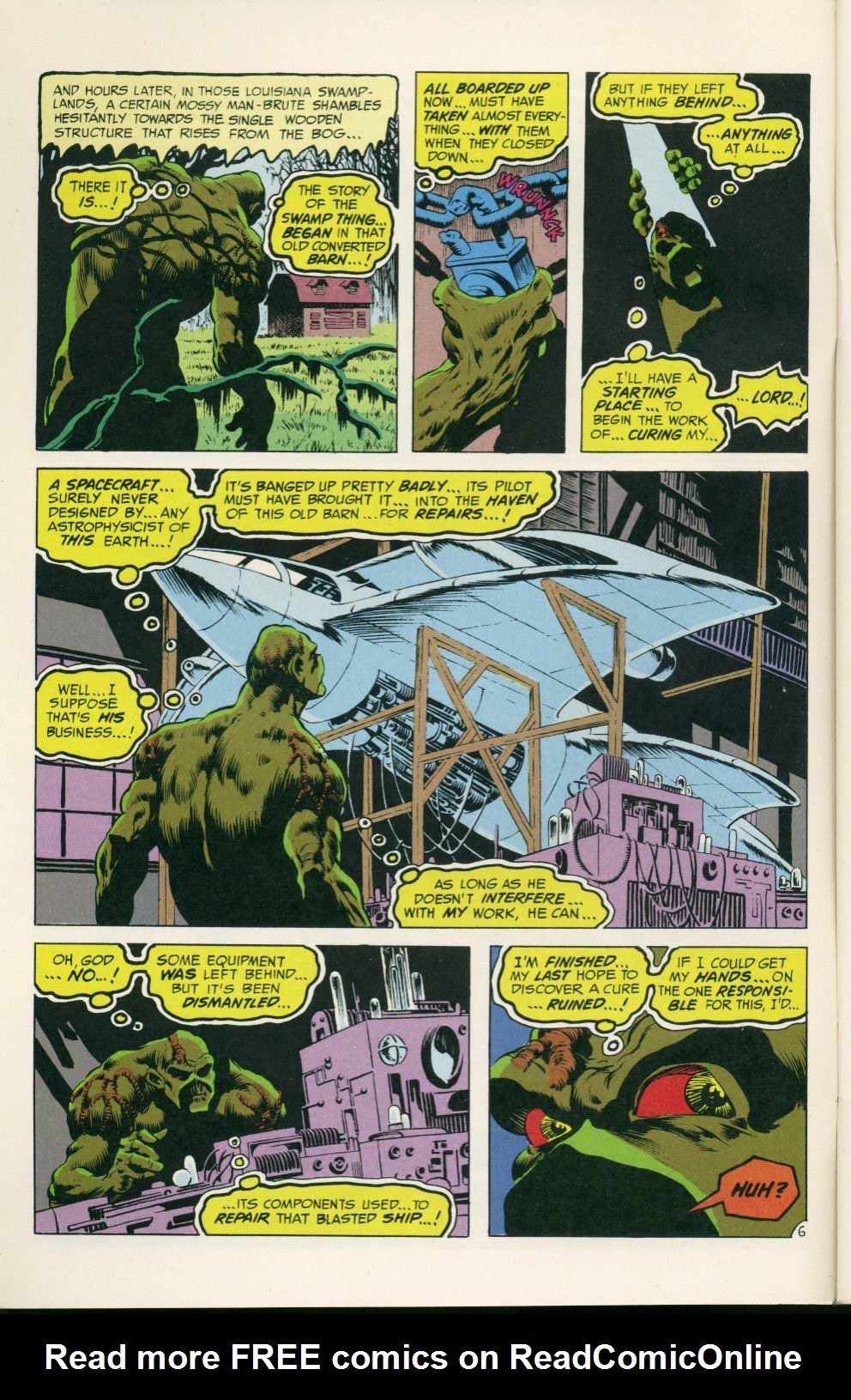 Read online Roots of the Swamp Thing comic -  Issue #5 - 8