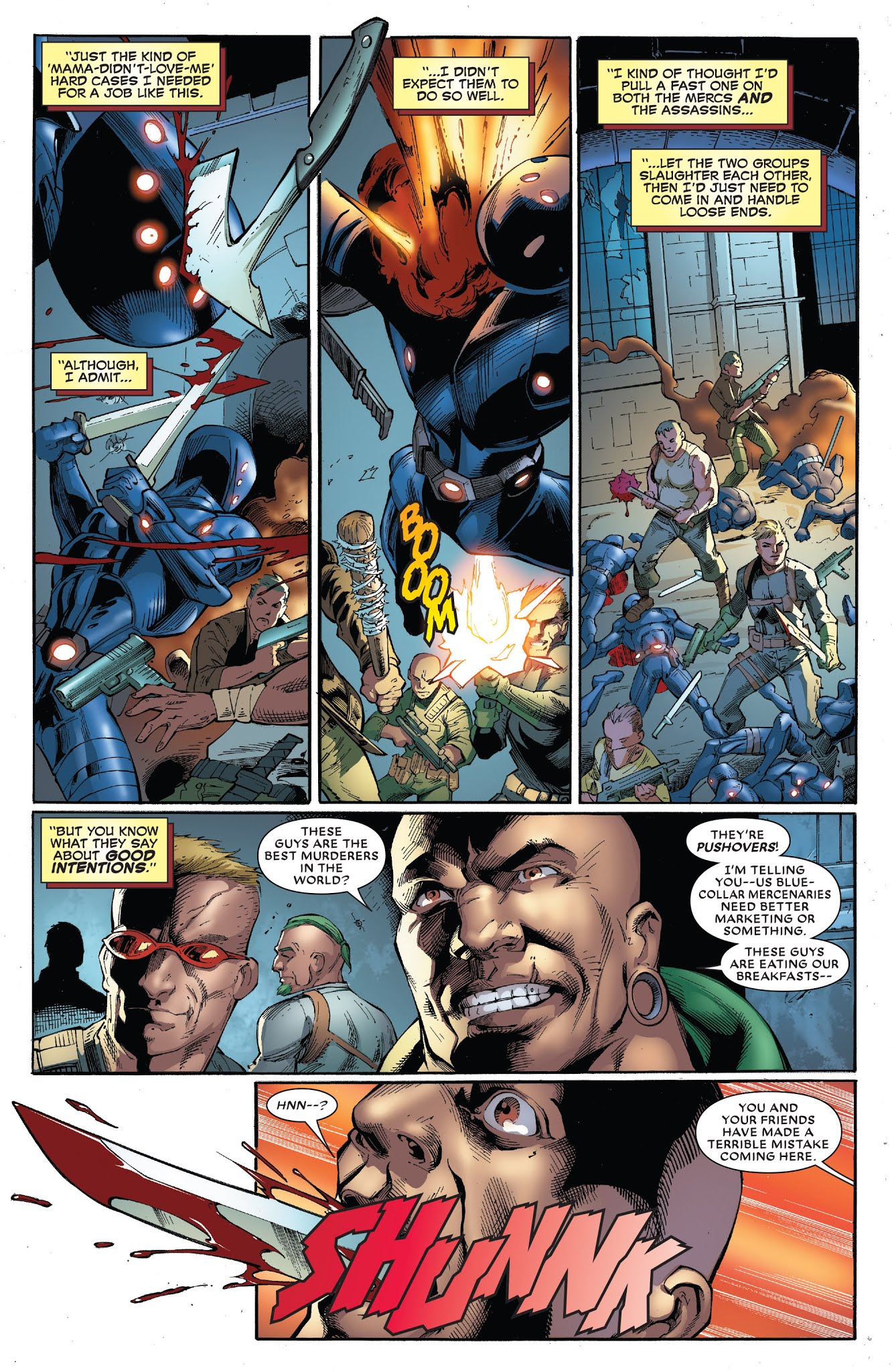 Read online Deadpool: Assassin comic -  Issue #5 - 5