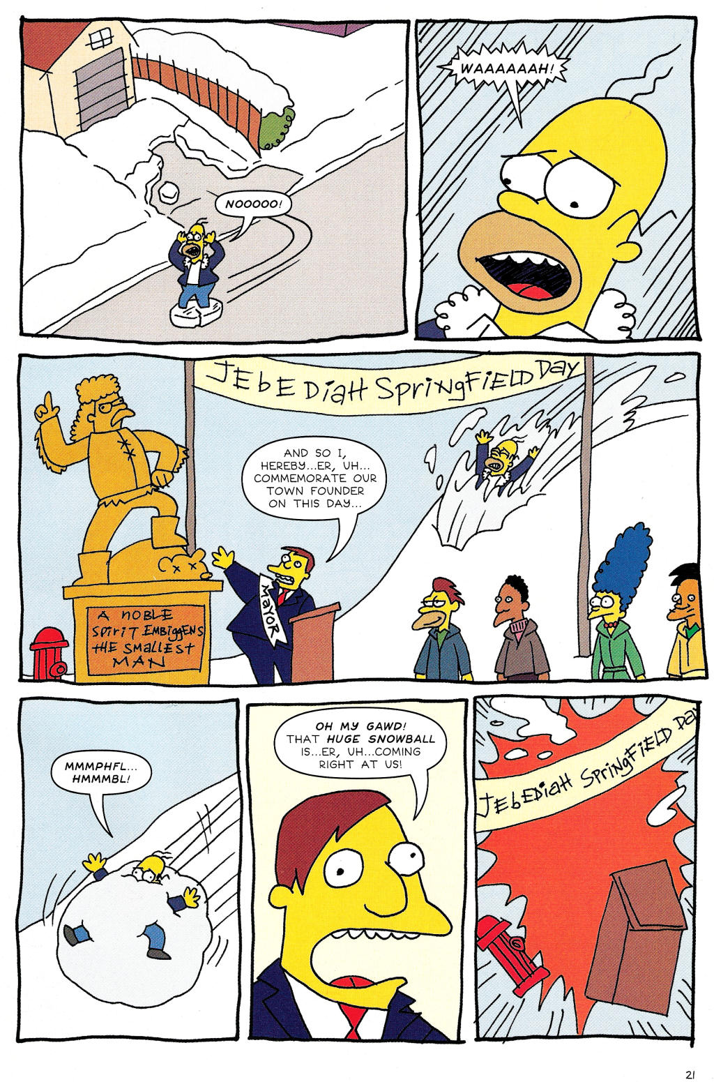 Read online The Simpsons Winter Wingding comic -  Issue #1 - 23