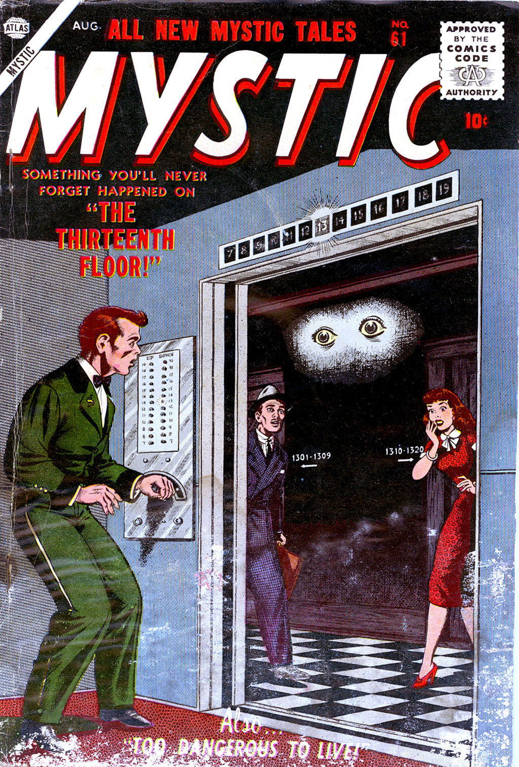 Read online Mystic (1951) comic -  Issue #61 - 1