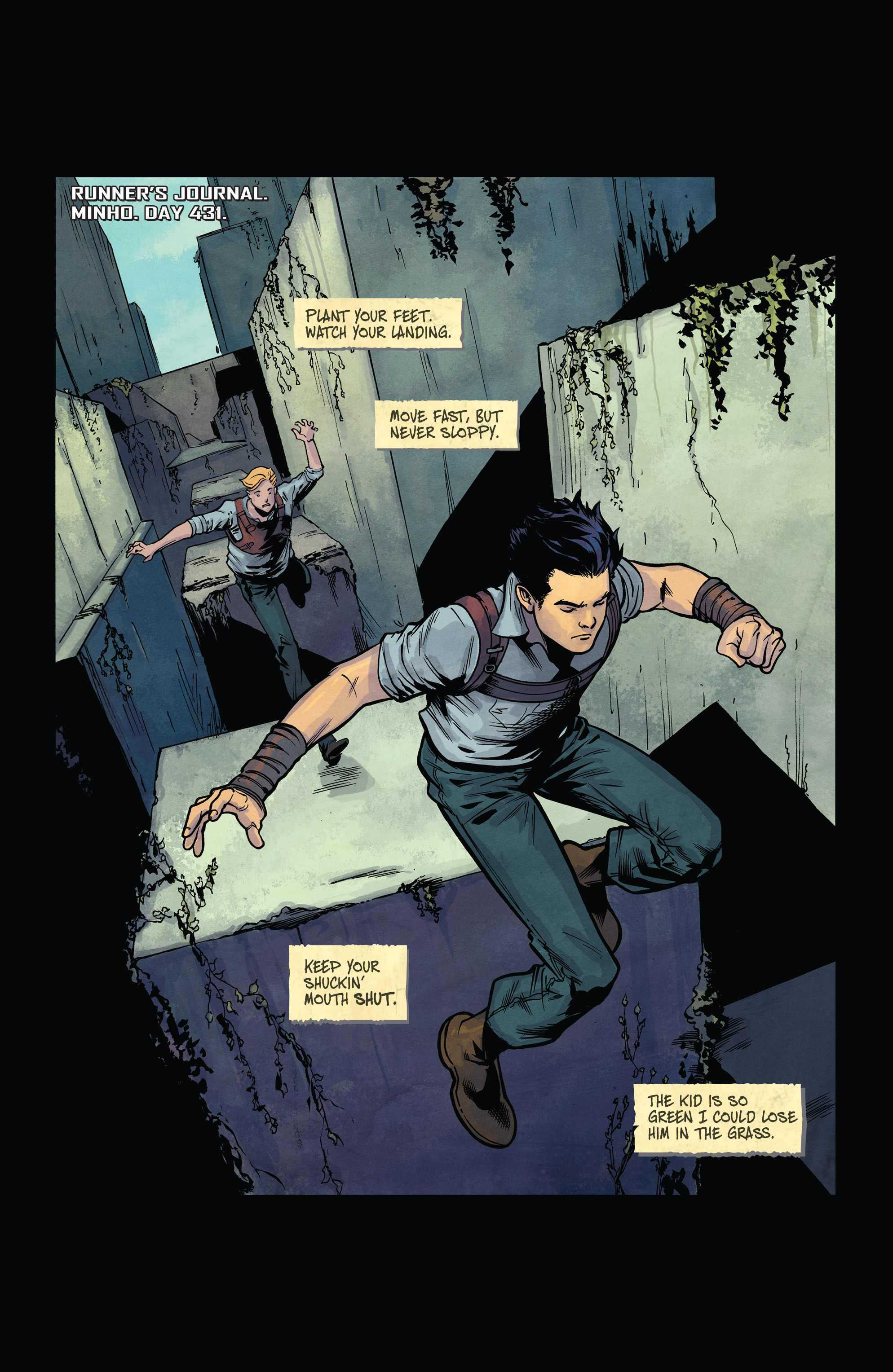 Read online Maze Runner: The Scorch Trials Official Graphic Novel Prelude comic -  Issue # TPB - 14