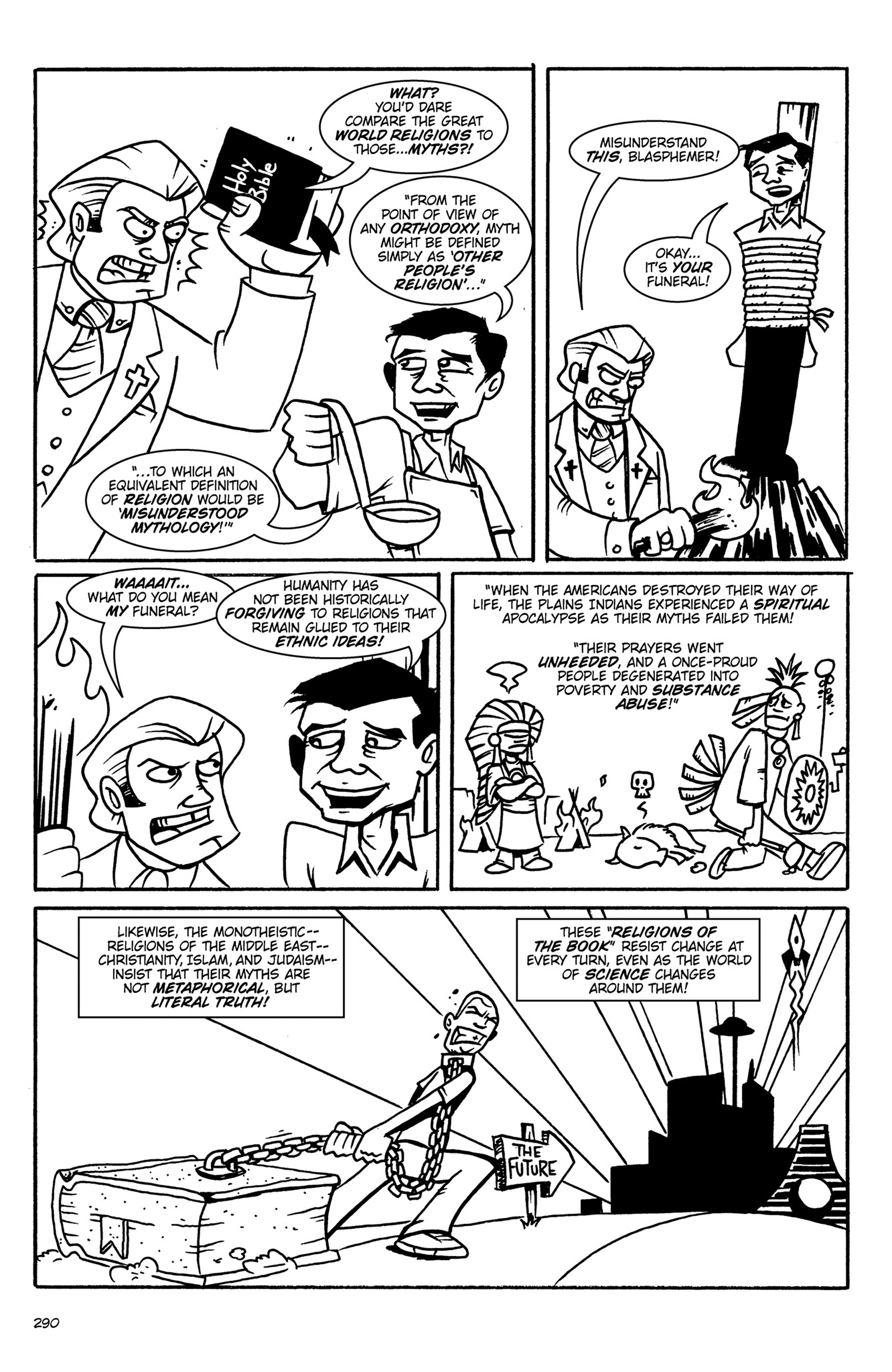 Read online Action Philosophers! comic -  Issue #Action Philosophers! TPB (Part 2) - 118