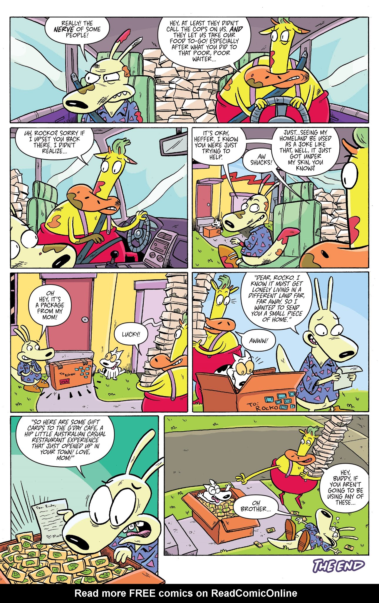 Read online Rocko's Modern Life (2017) comic -  Issue #7 - 24