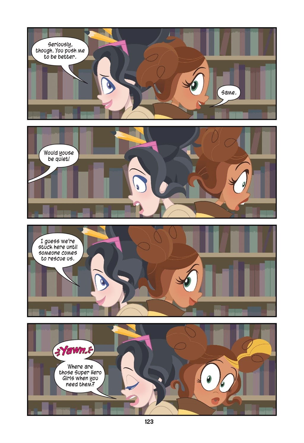 Read online DC Super Hero Girls: Midterms comic -  Issue # TPB - 121