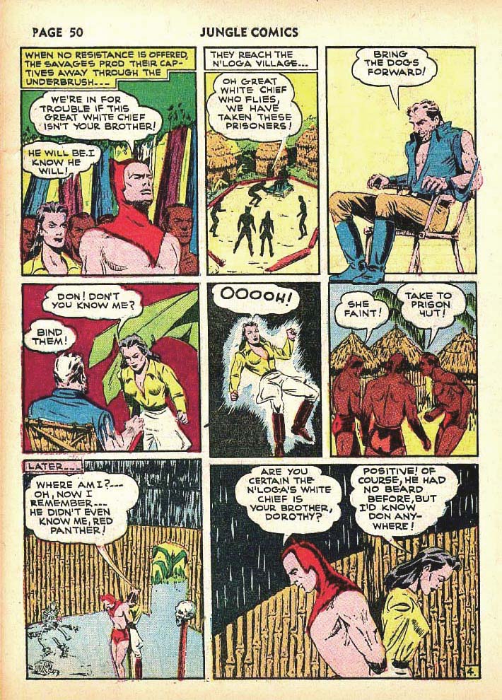 Read online Jungle Comics comic -  Issue #25 - 52